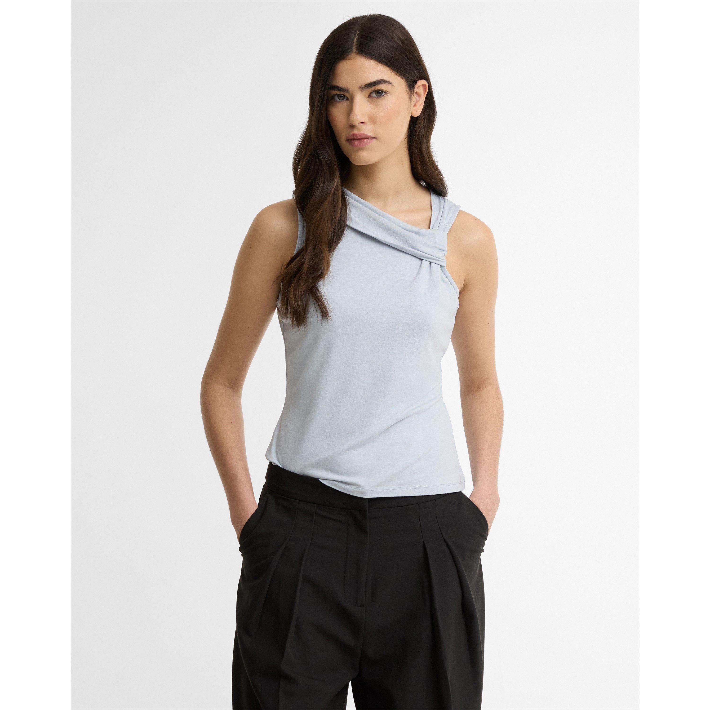 Pearl Blue - Barbour International - Women's Cut Out Top - 2