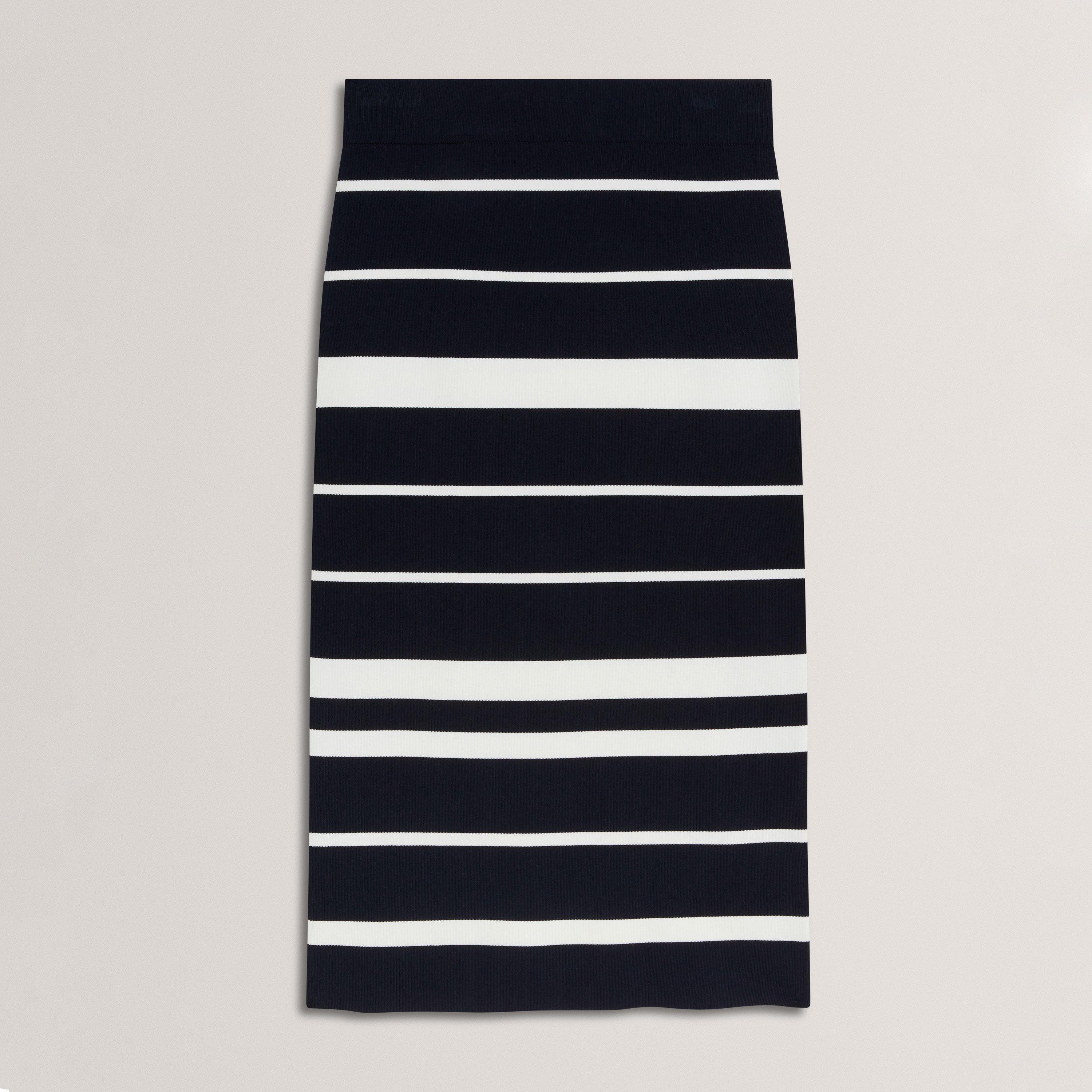 Ted Baker Women's Ted Knit Co-Ord Skirt - Navy Stripe - 8 (XS)