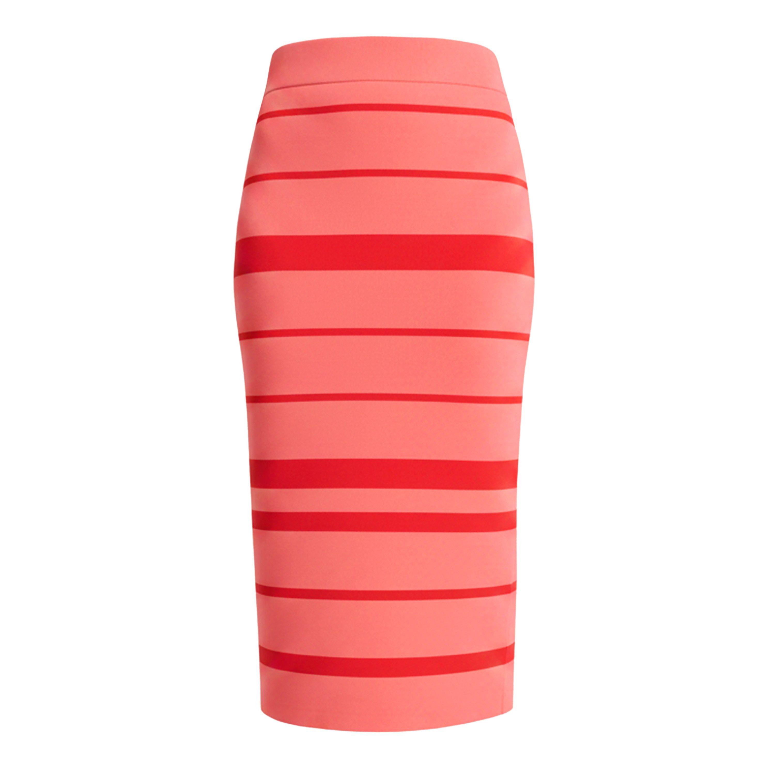 Ted Baker Women's Ted Knit Co-Ord Skirt - Coral Stripe - 8 (XS)