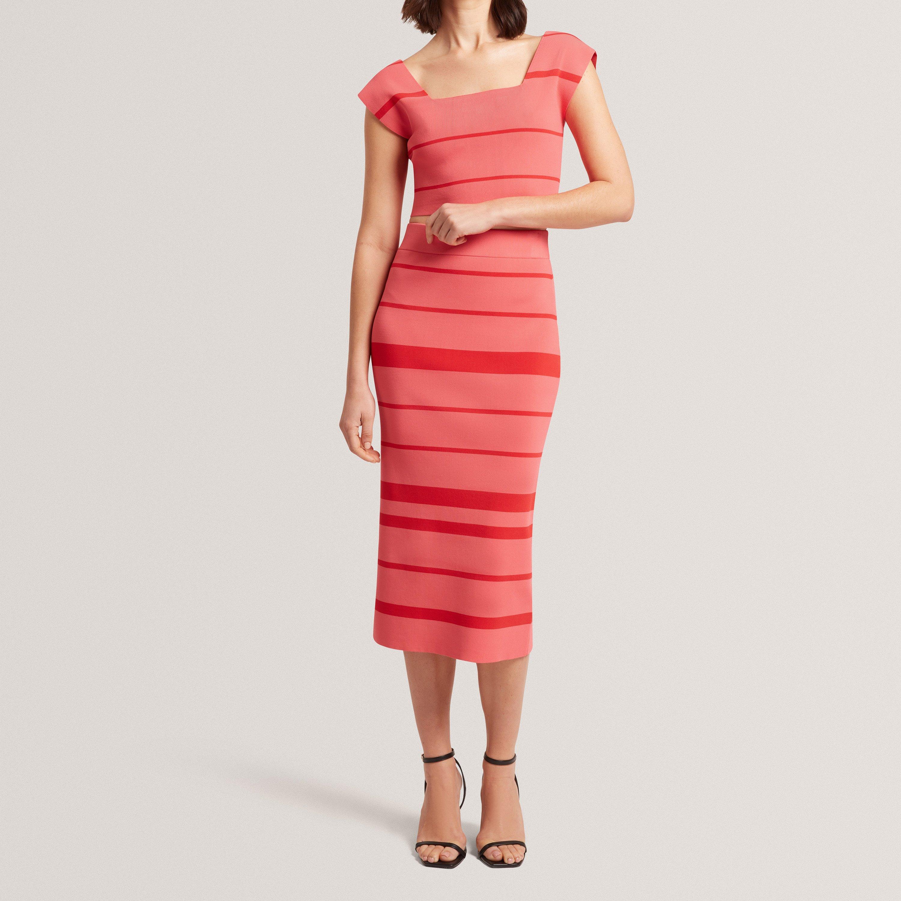 Koraal Streep - Ted Baker - Ted Knit Co ord Top Ld63 - 5