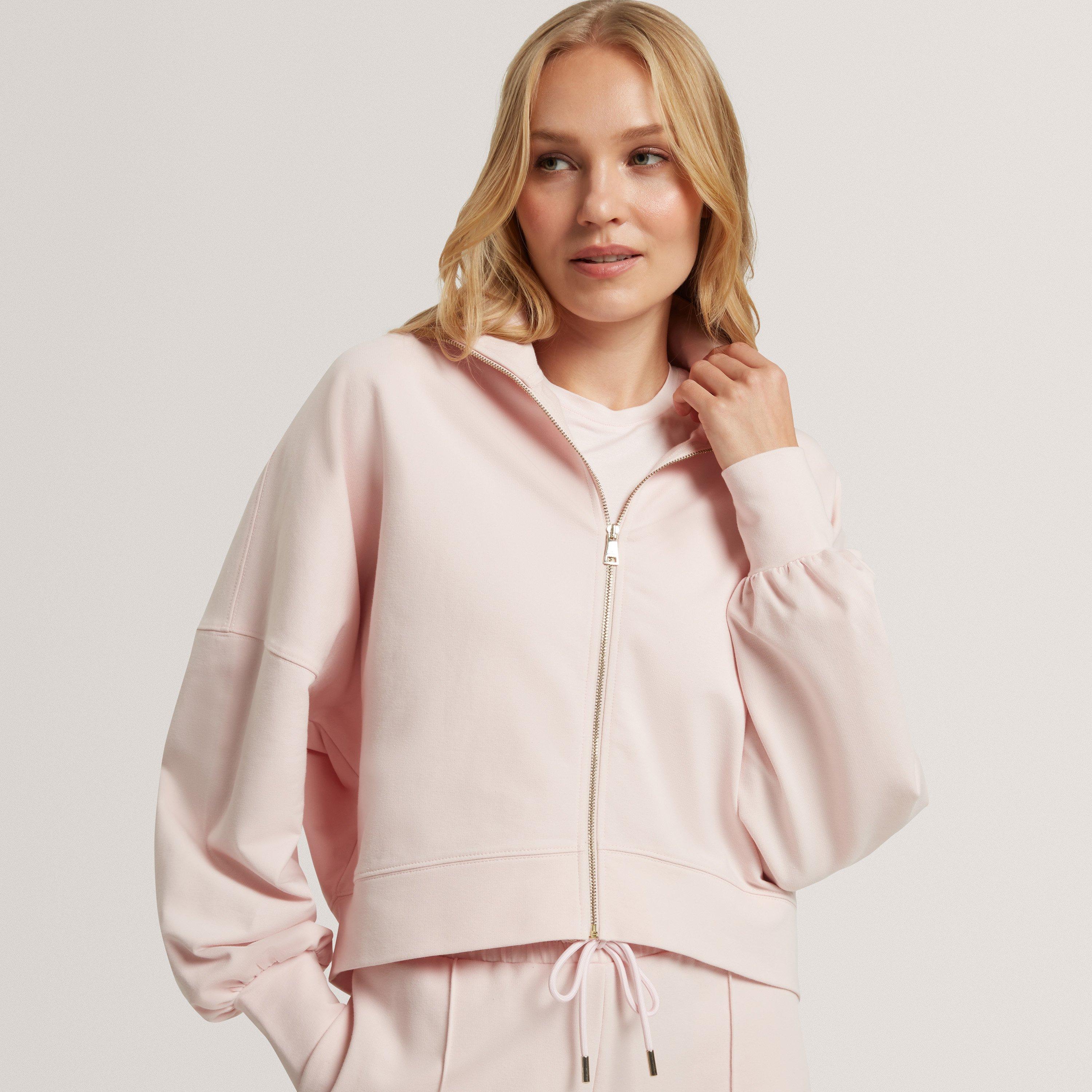 Pink - Ted Baker - Ted Baker Zip Thru Sweatshirt - 2