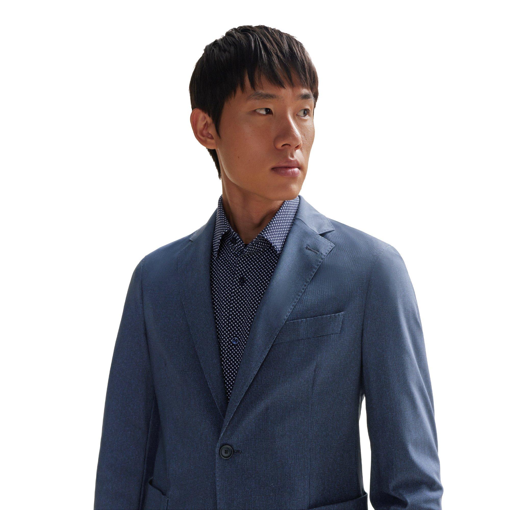 Blue - Boss - P-Hanry-J-Fl-Wg-241 10257270 0 Mens - 3