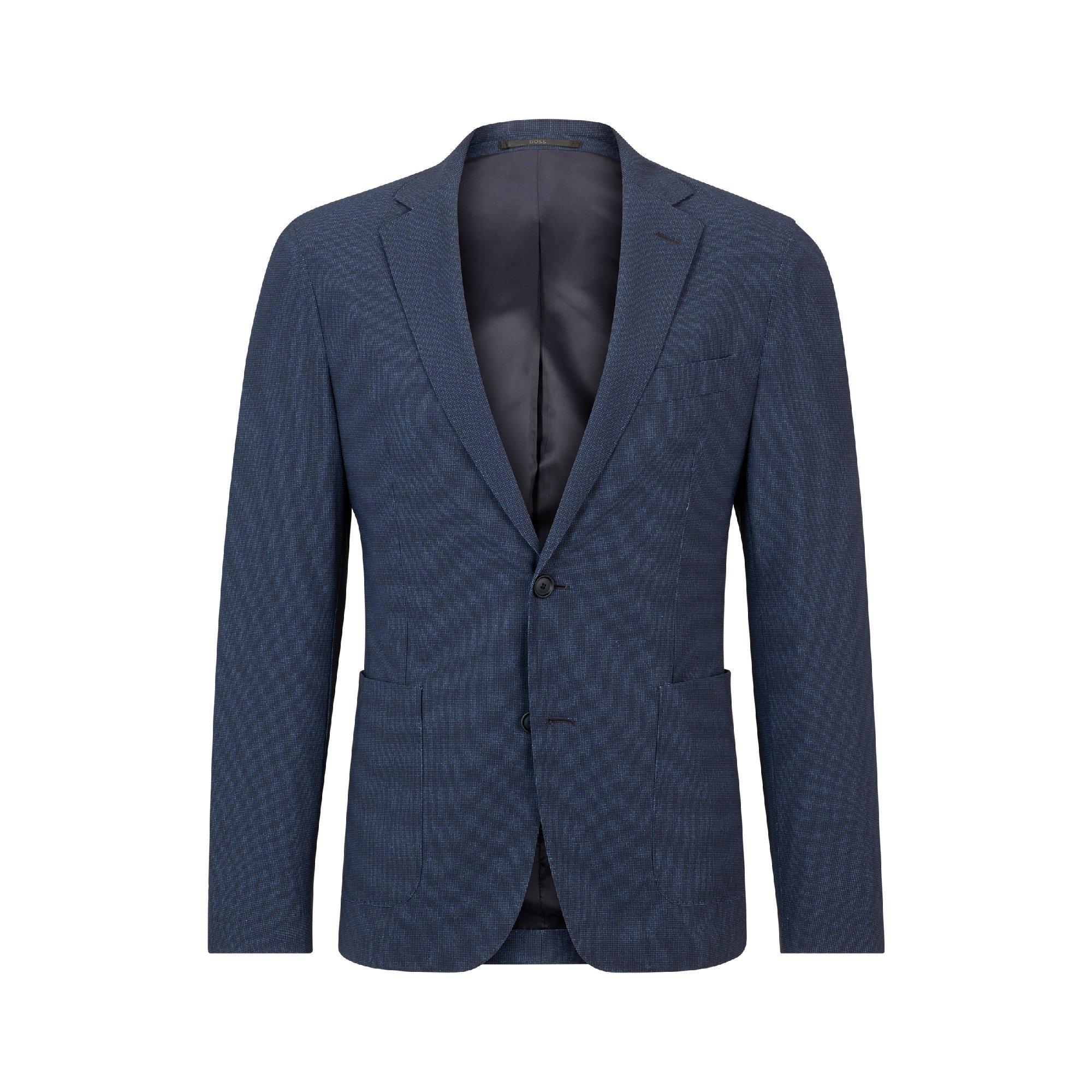 Blue - Boss - P-Hanry-J-Fl-Wg-241 10257270 0 Mens - 4