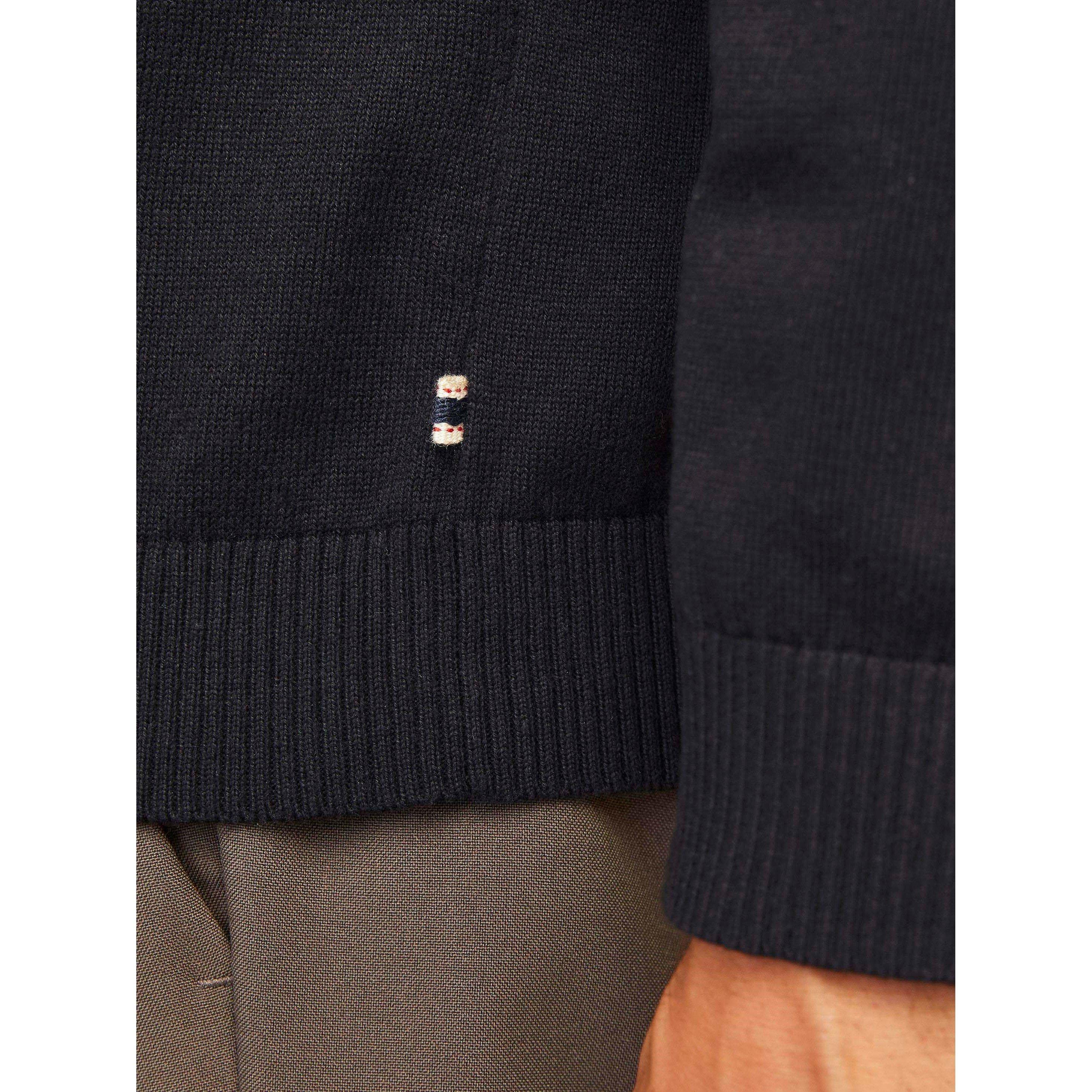 Black - Jack and Jones - Basic Roll Neck Knit Jumper Mens - 5