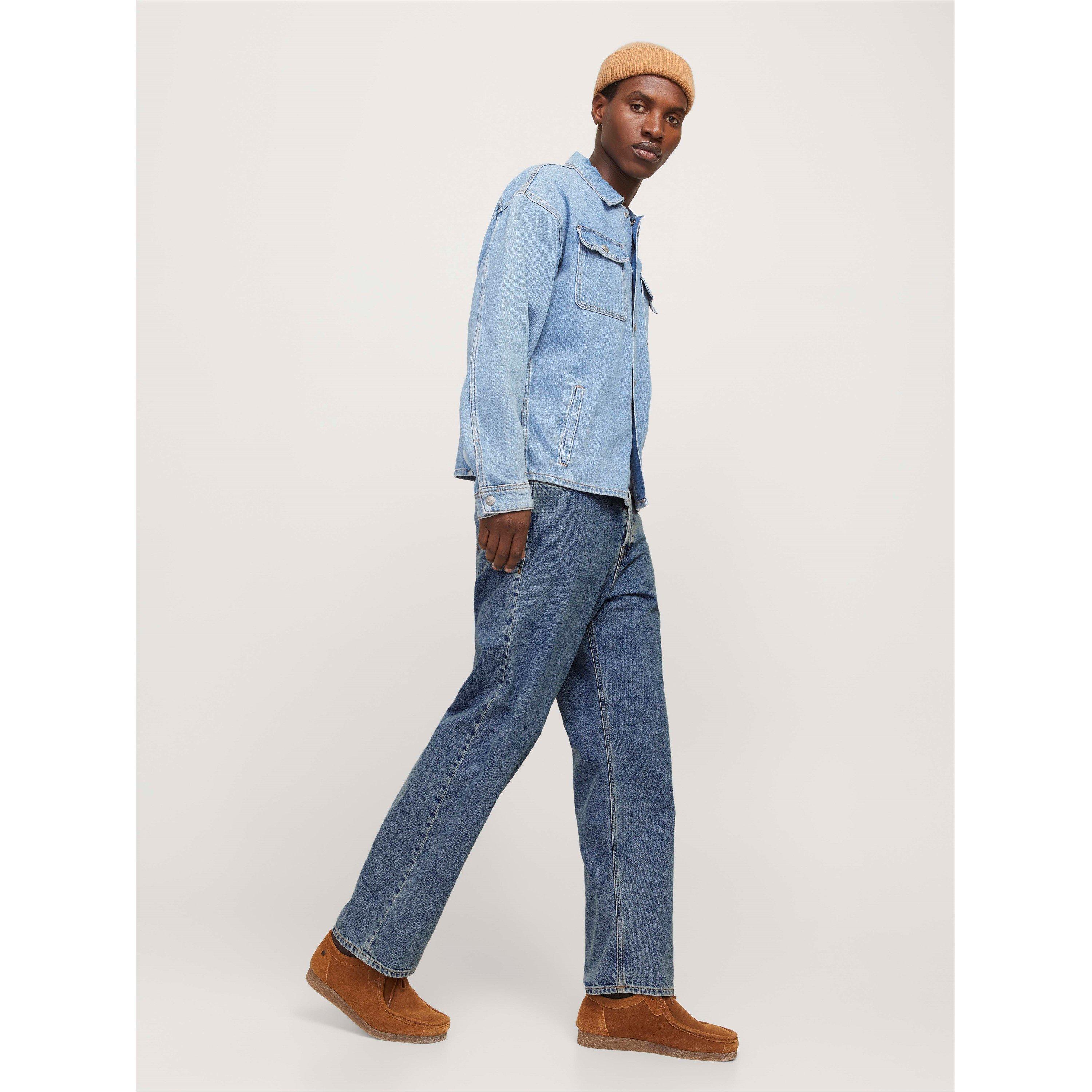 Blue Denim - Jack and Jones - Alex Tapered Jeans Mens - 7