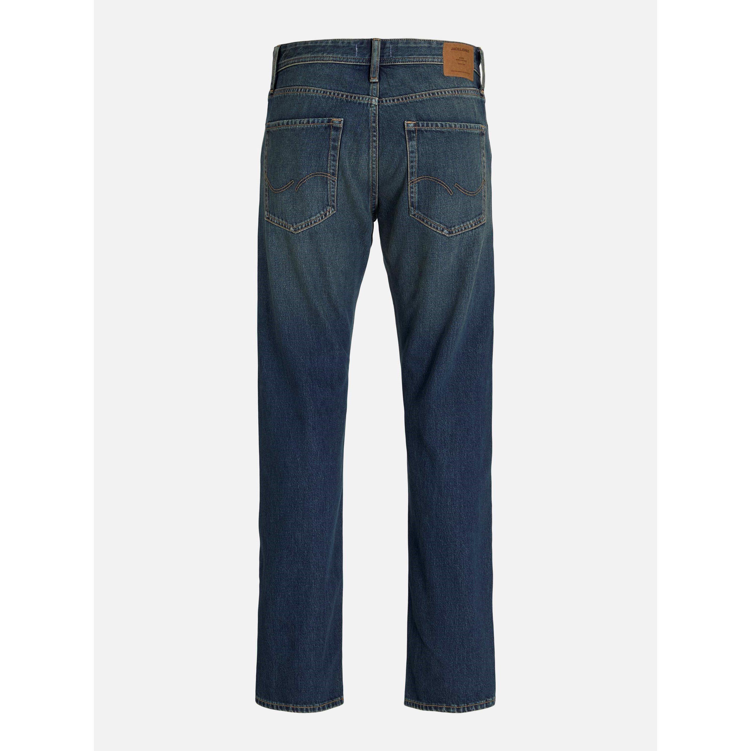 Blue Denim - Jack and Jones - Chris Straight Jeans Mens - 2