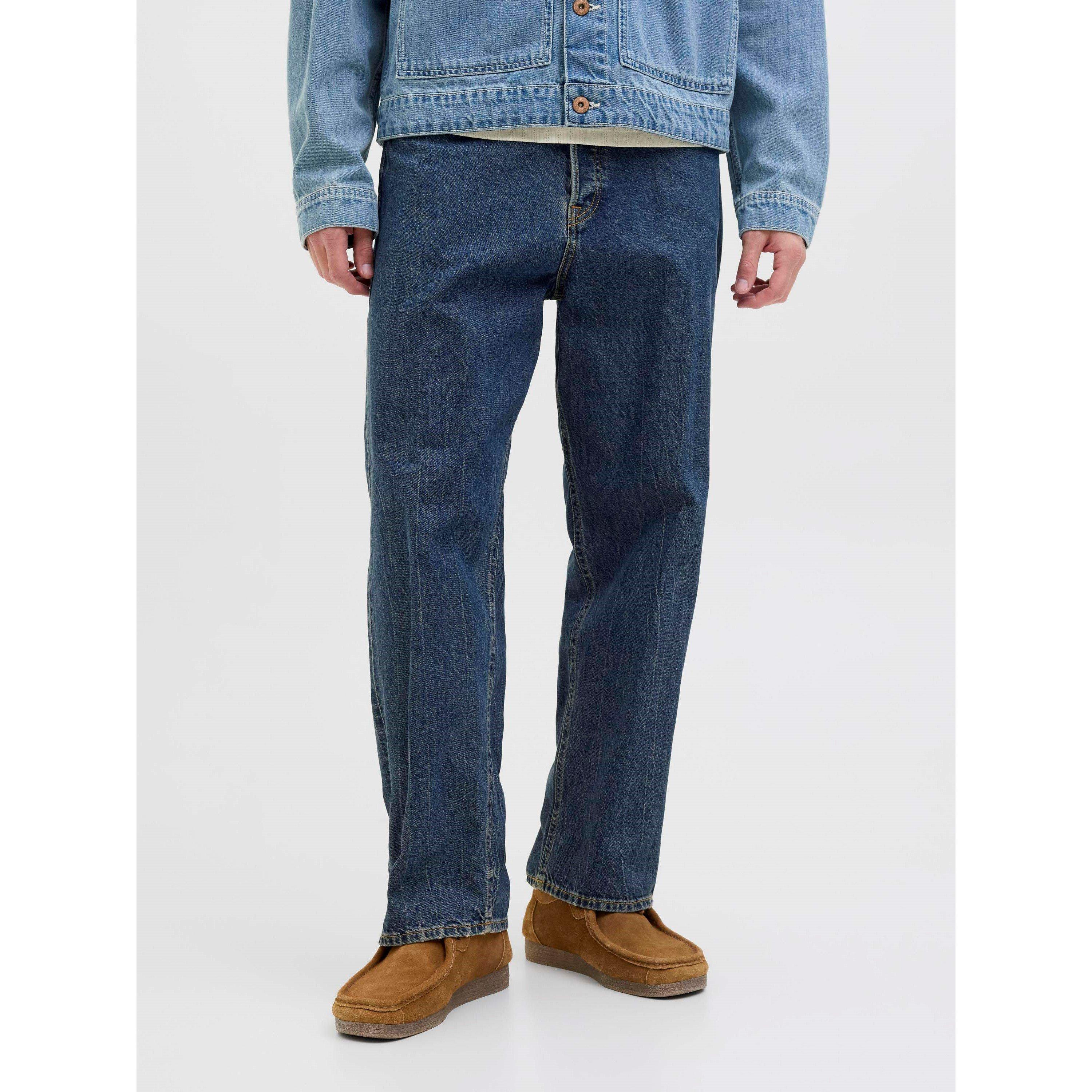 Blue Denim - Jack and Jones - Eddie Baggy Jeans Mens - 3