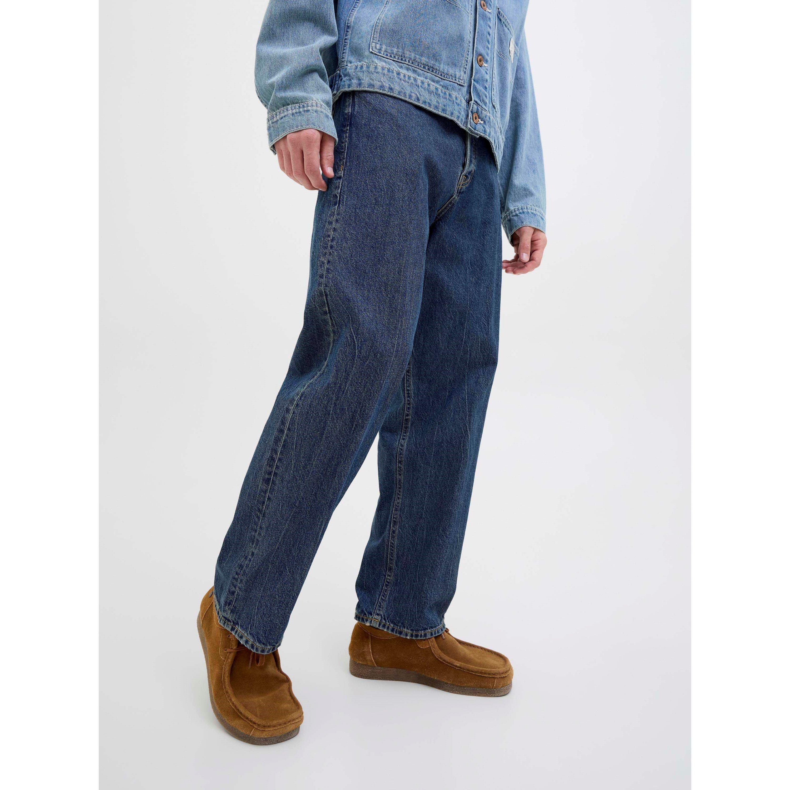 Blue Denim - Jack and Jones - Eddie Baggy Jeans Mens - 7