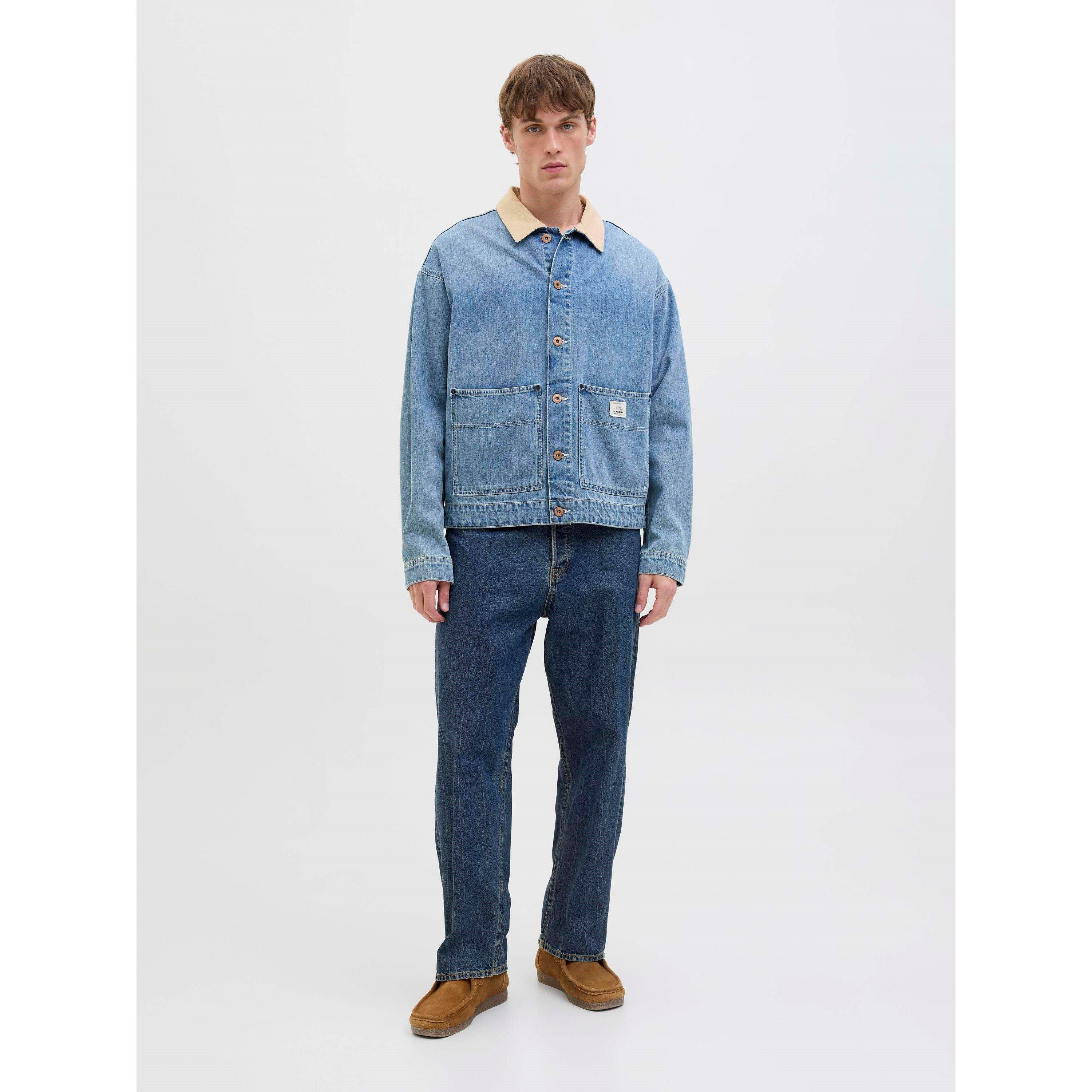 Blue Denim - Jack and Jones - Eddie Baggy Jeans Mens - 8