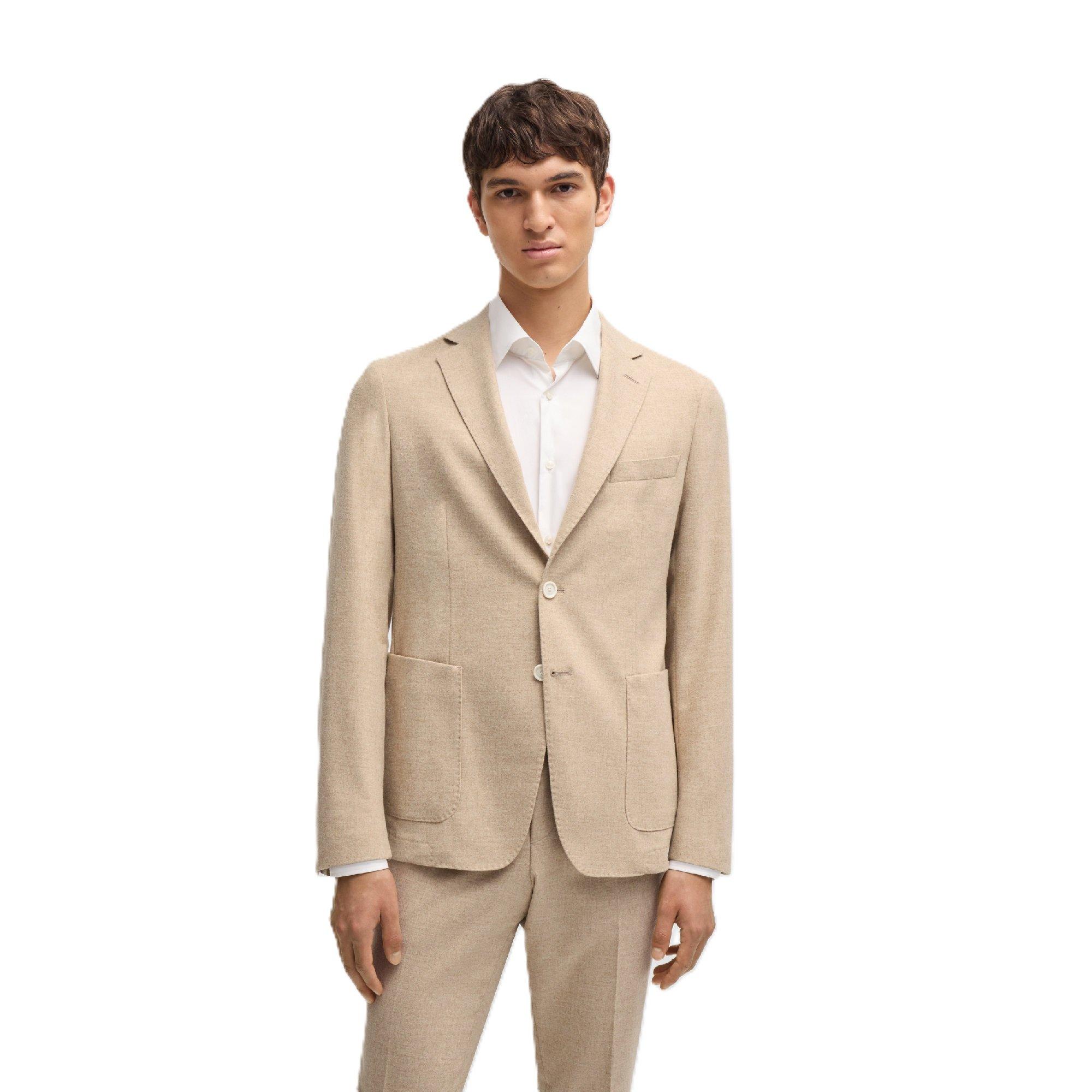 Boss Men's P Hanry Formal Jacket - White - 48 (58)