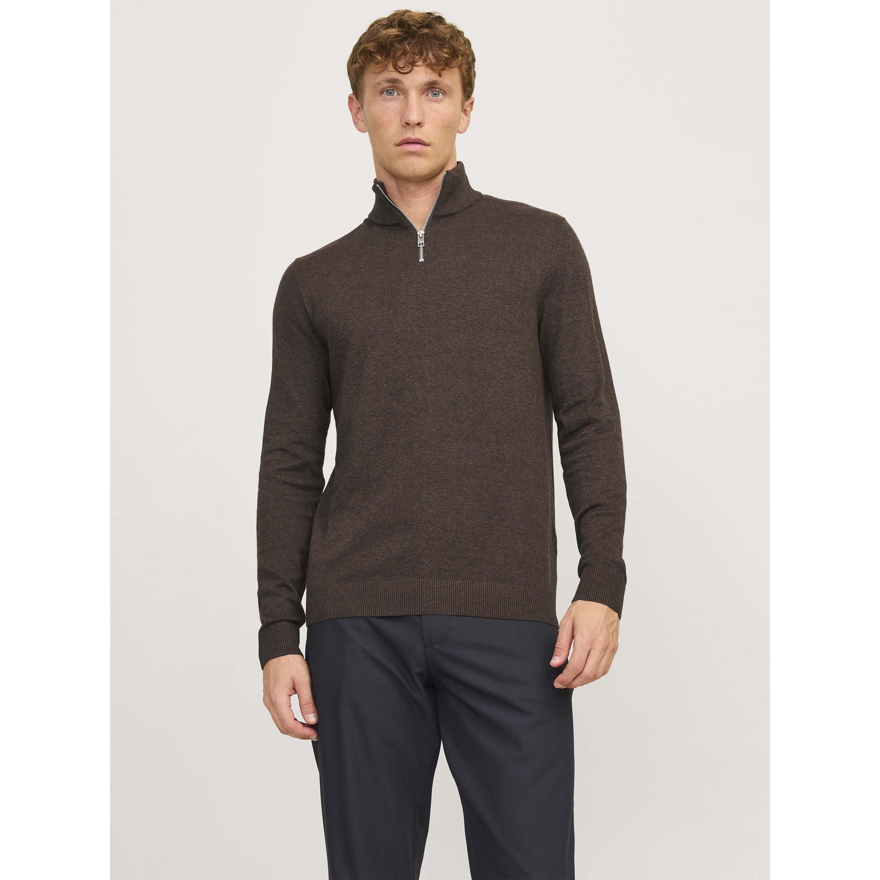 Mulch - Jack and Jones - Emil Half Zip Knitted Top Mens - 2