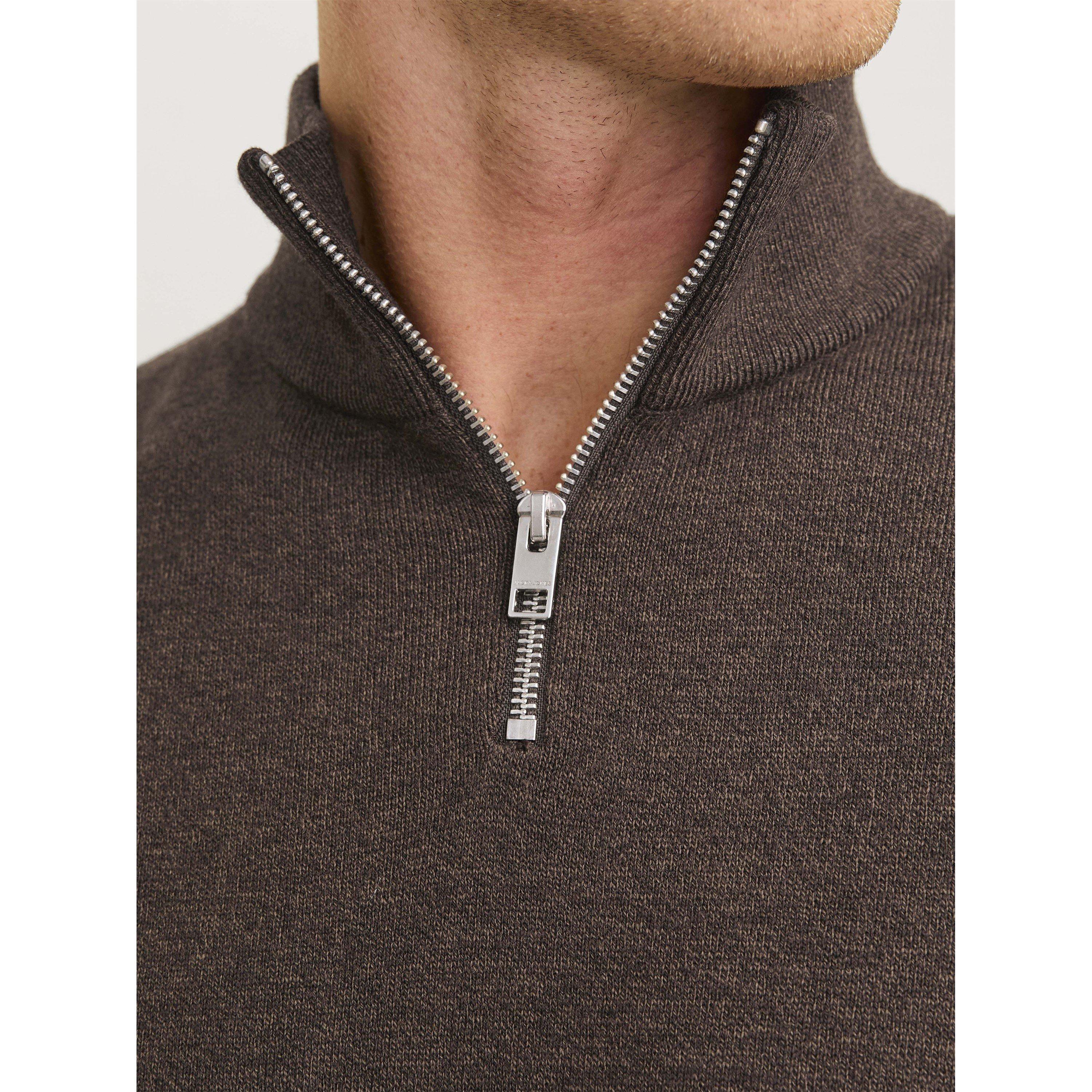 Mulch - Jack and Jones - Emil Half Zip Knitted Top Mens - 3