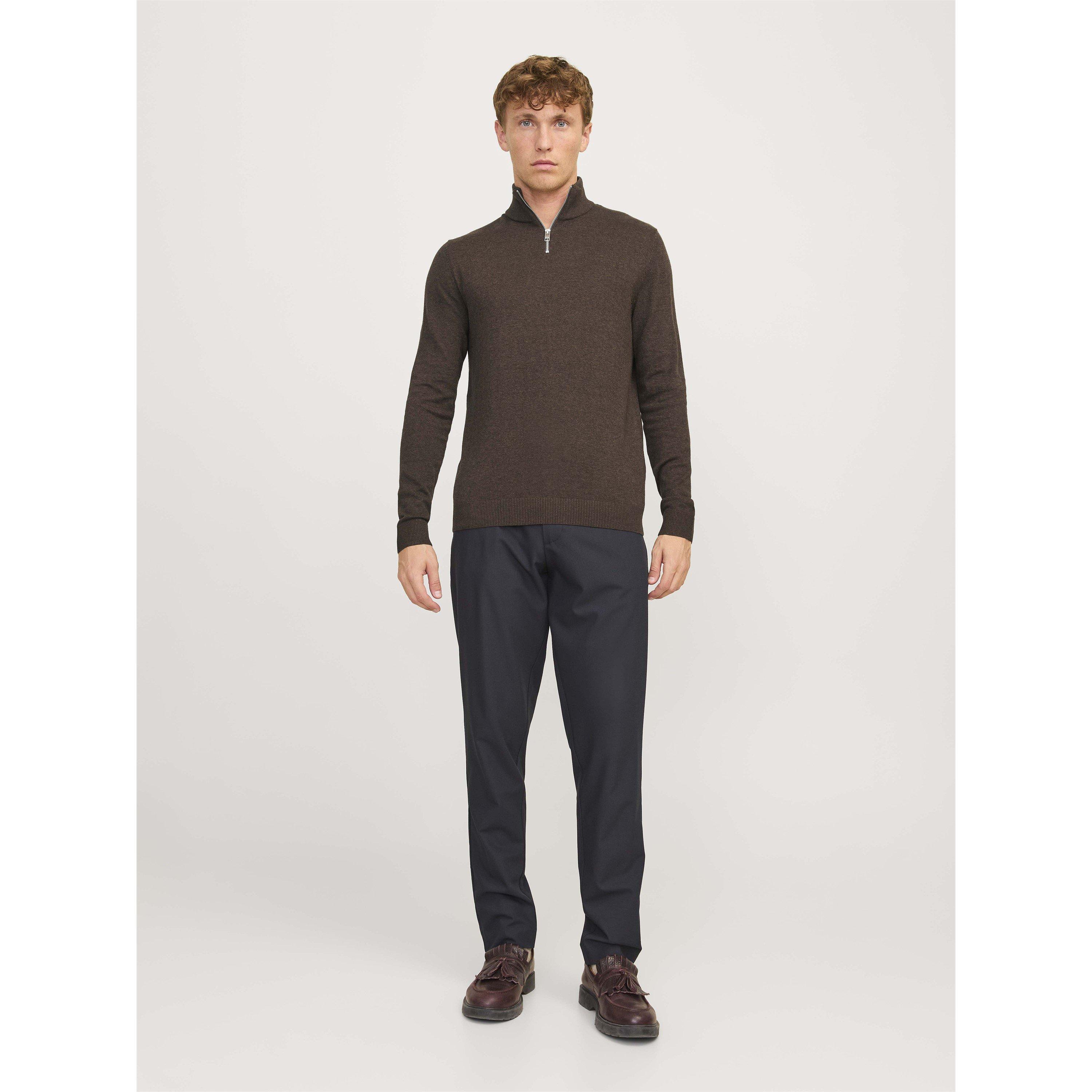 Mulch - Jack and Jones - Emil Half Zip Knitted Top Mens - 5