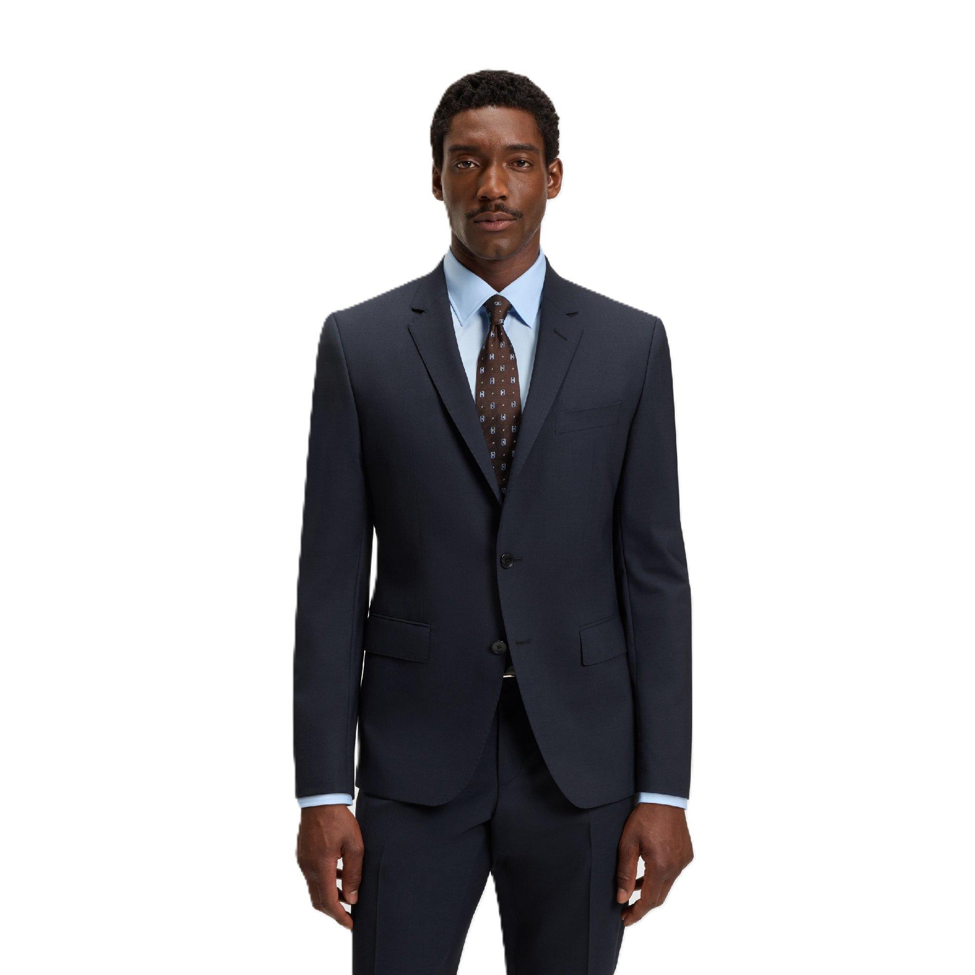 Blue - Boss - Men's H Huge Mm Formal Jacket - 1