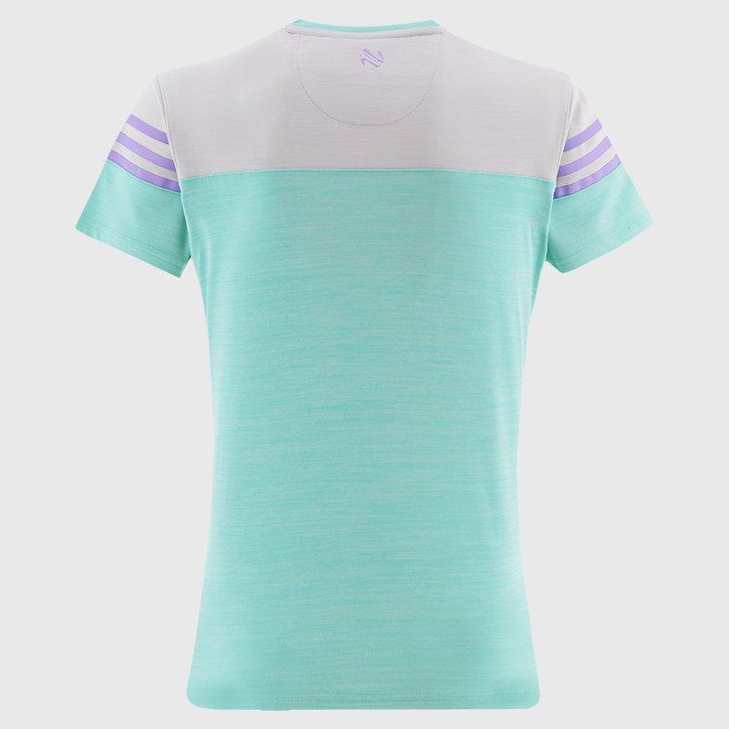 Mint/White/Lav - ONeills - Donegal Sedona T-Shirt Ladies - 2