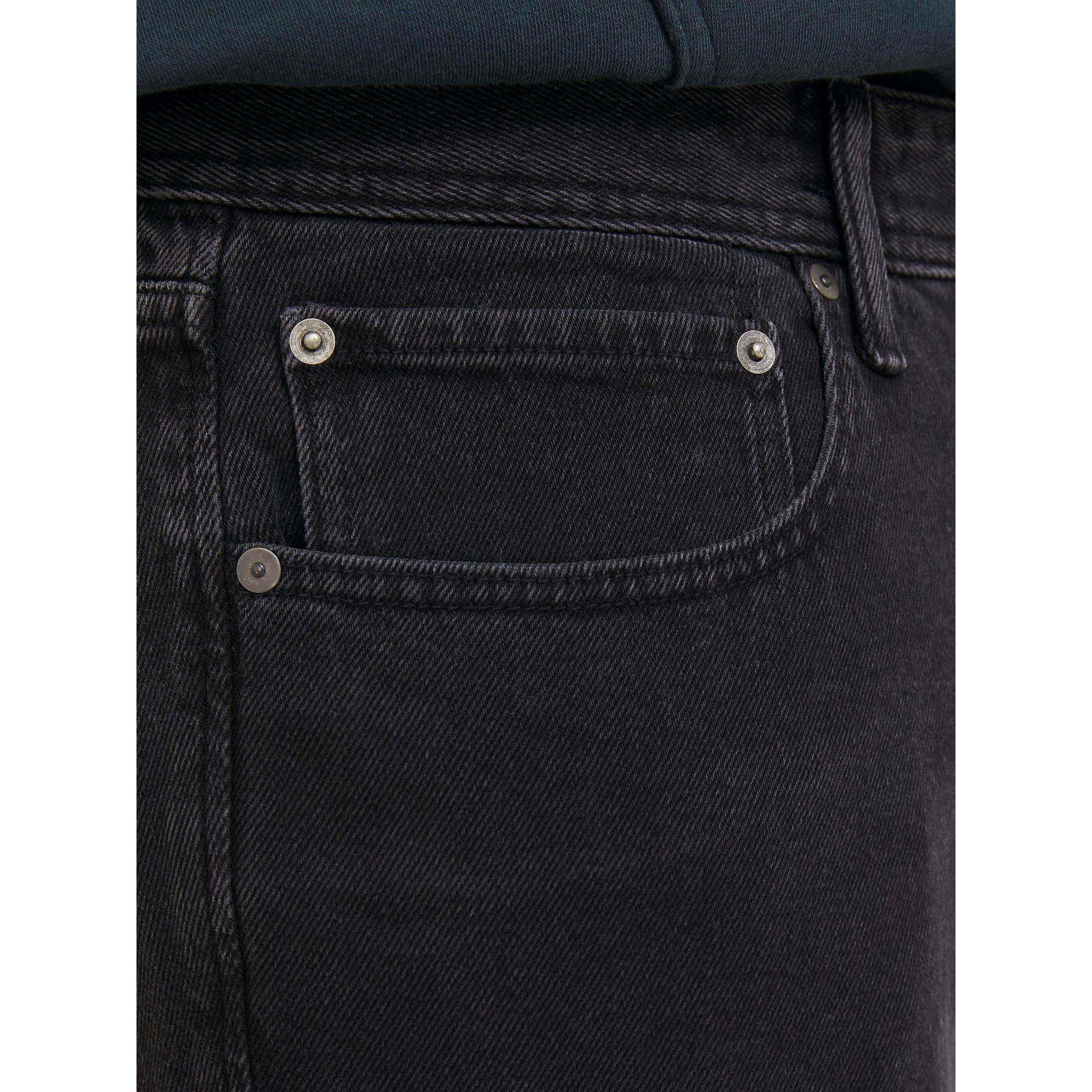 Black Denim - Jack and Jones - Chris 912 Wide Leg Jeans Mens Plus Size - 6