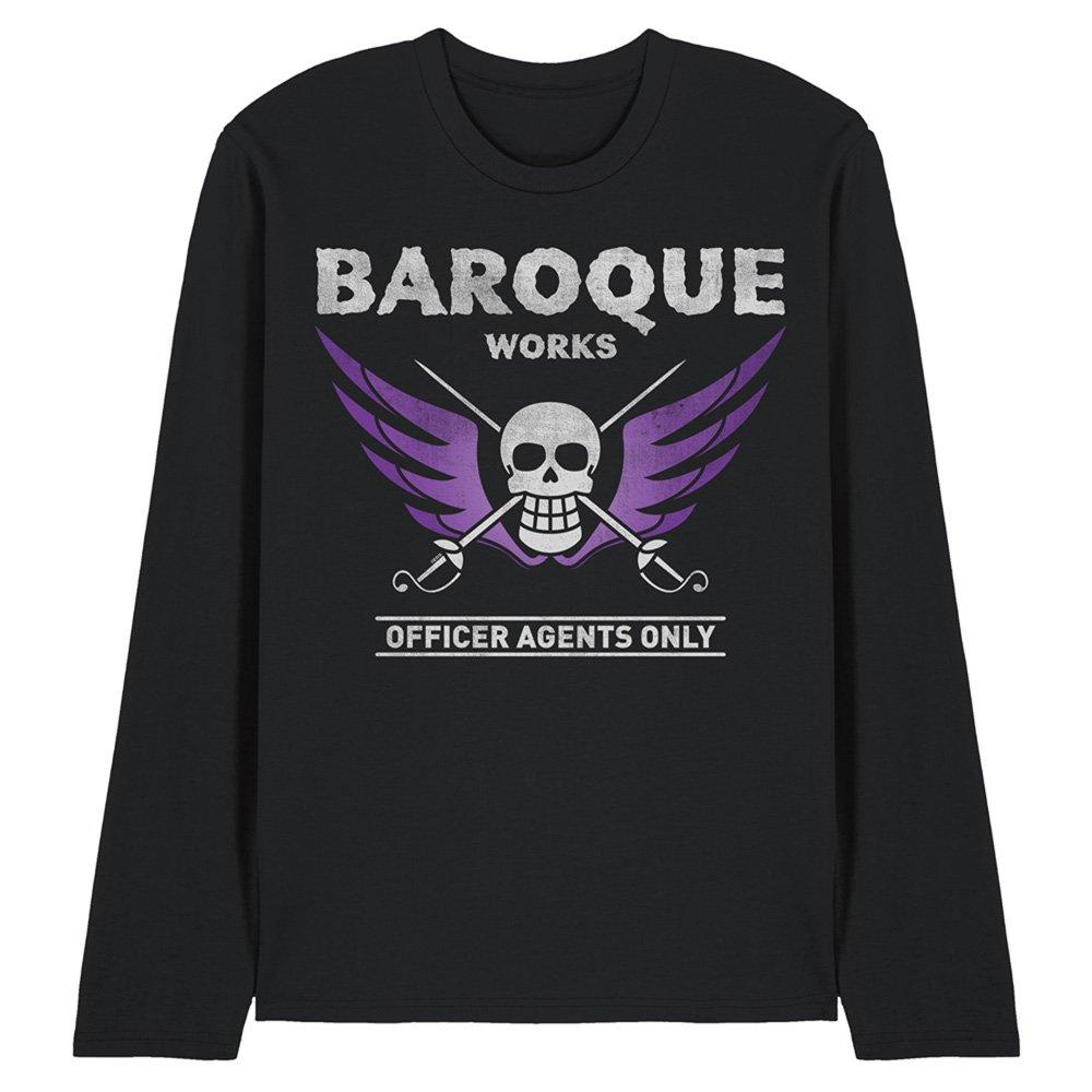 Black - One Piece - One Piece Baroque Works Agent Long Sleeve T-Shirt - 1