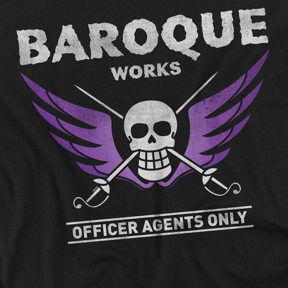 Black - One Piece - One Piece Baroque Works Agent Long Sleeve T-Shirt - 2