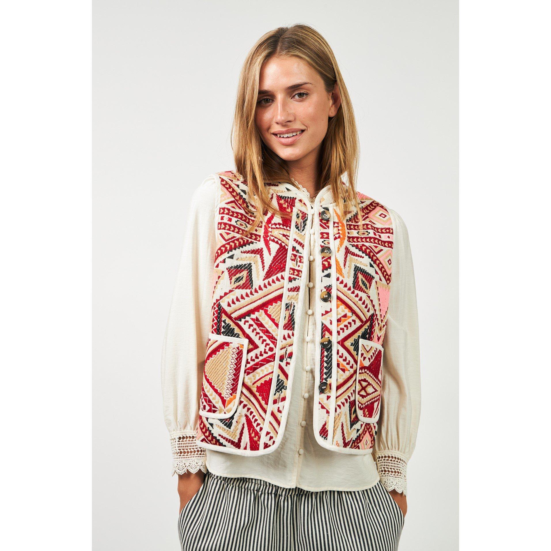 30 30 Red - Lollys Laundry - Women's Cairo Gilet - 3