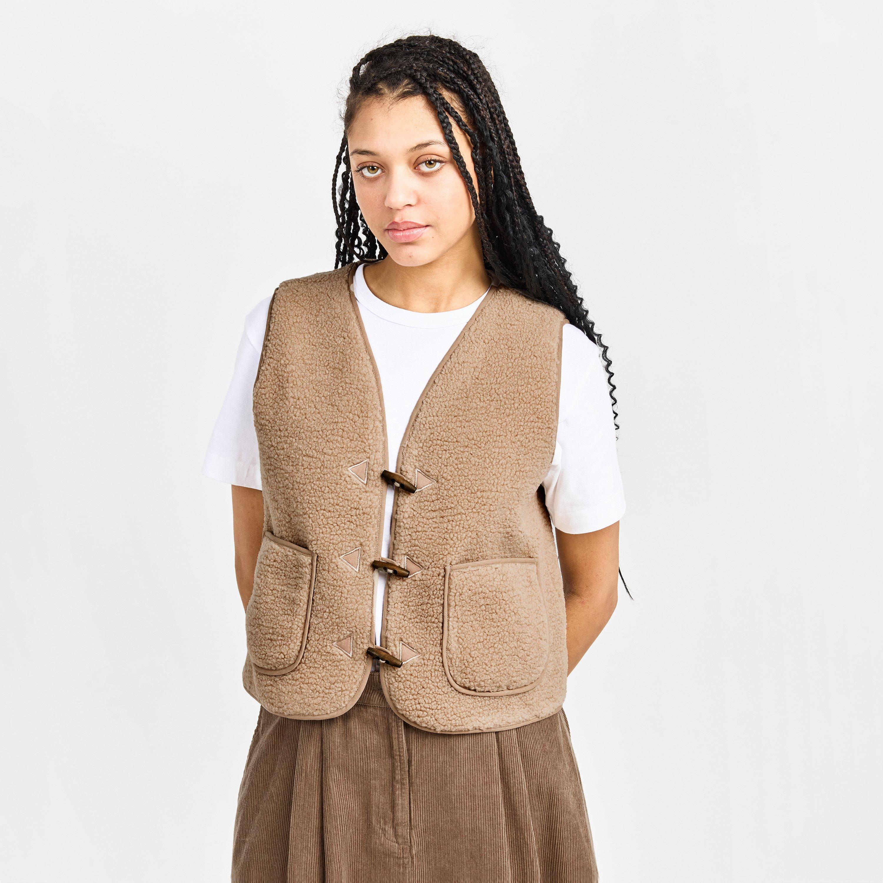 08 Beige - Lollys Laundry - Women's Gilet - 3