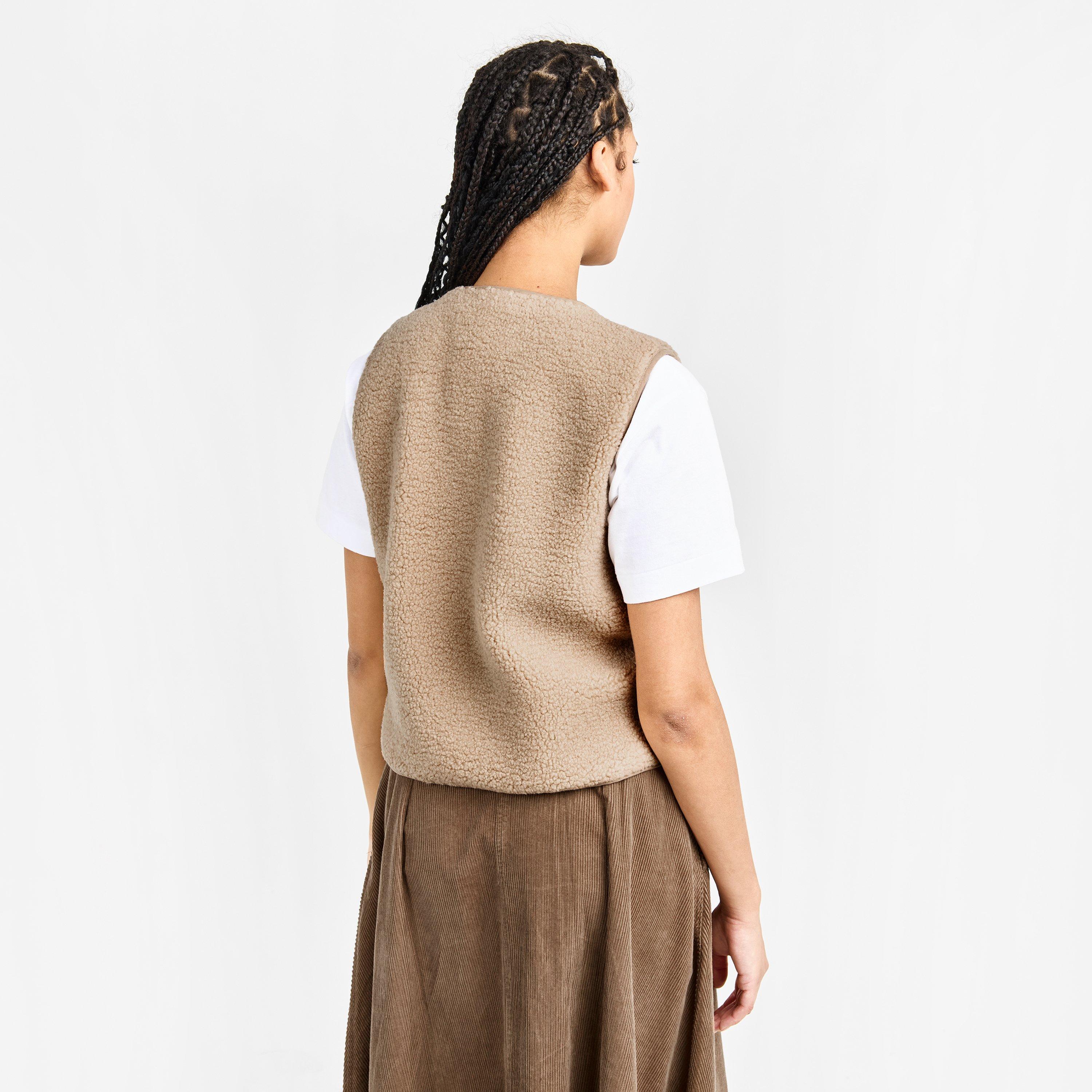 08 Beige - Lollys Laundry - Women's Gilet - 4