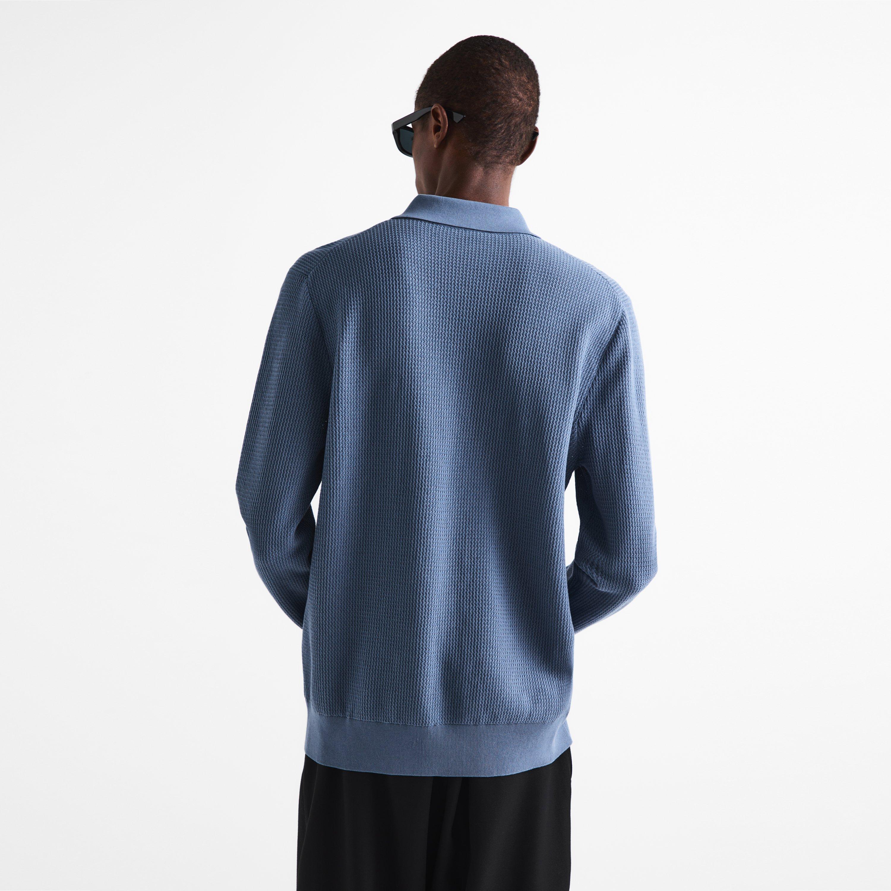 Blue - Dolce and Gabbana - DG Button Col Cardi Sn61 - 4