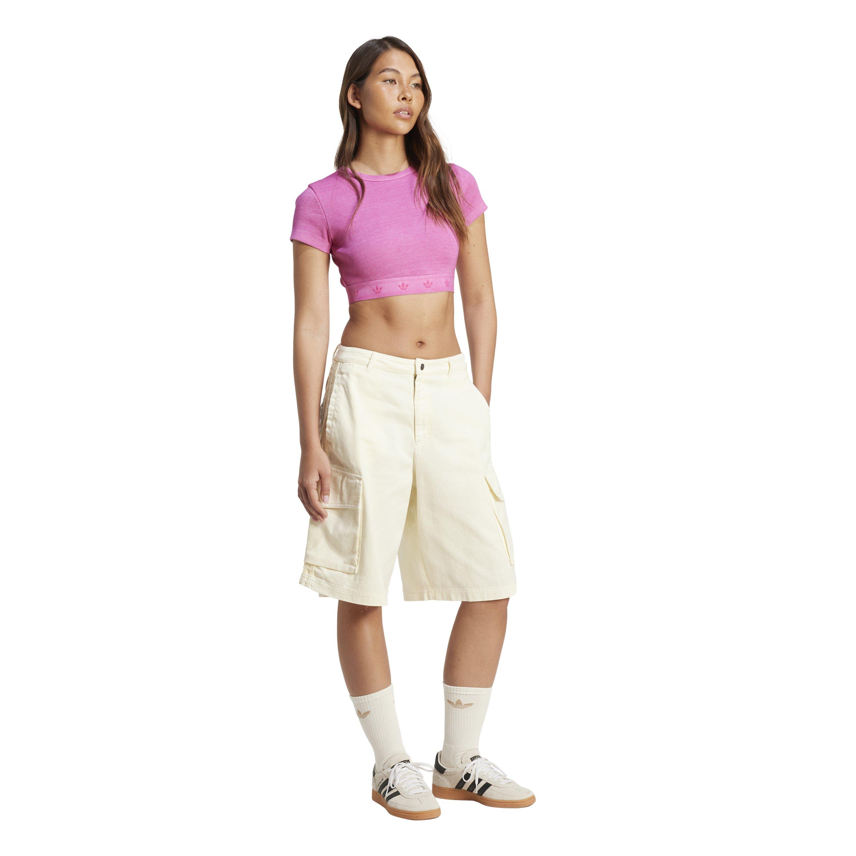 Cream White - adidas Originals - Cargo Jorts Ld99 - 6