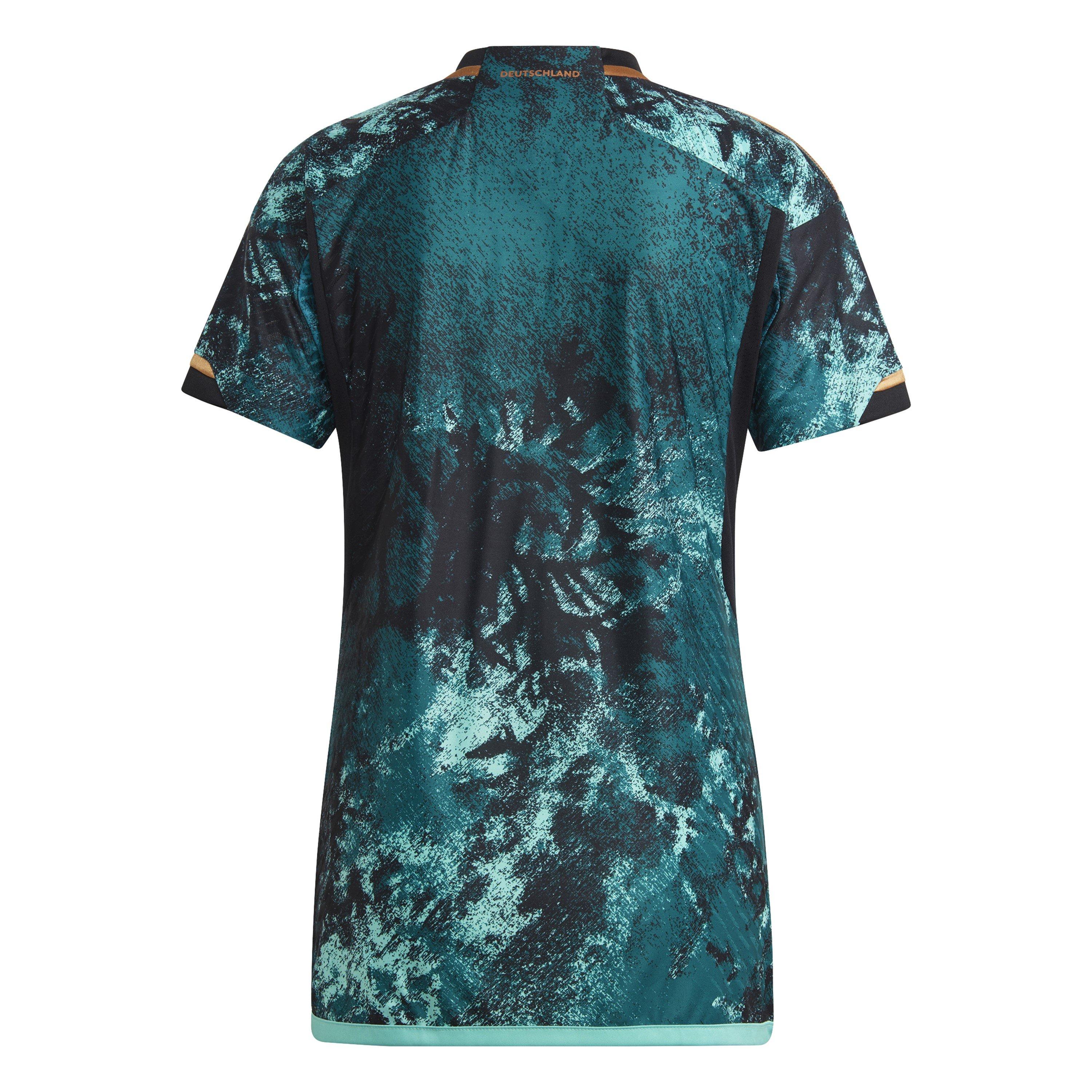 Legacy Teal - adidas - adidas Germany Authentic Away Shirt 2023 - 2