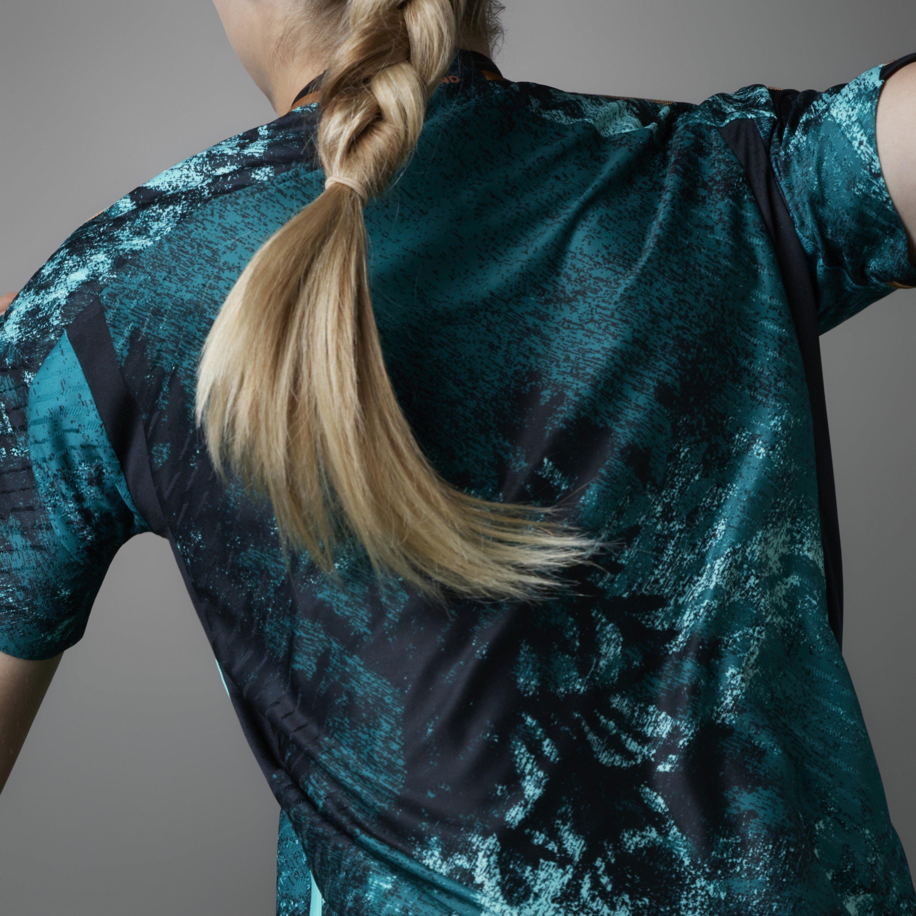 Legacy Teal - adidas - adidas Germany Authentic Away Shirt 2023 - 11