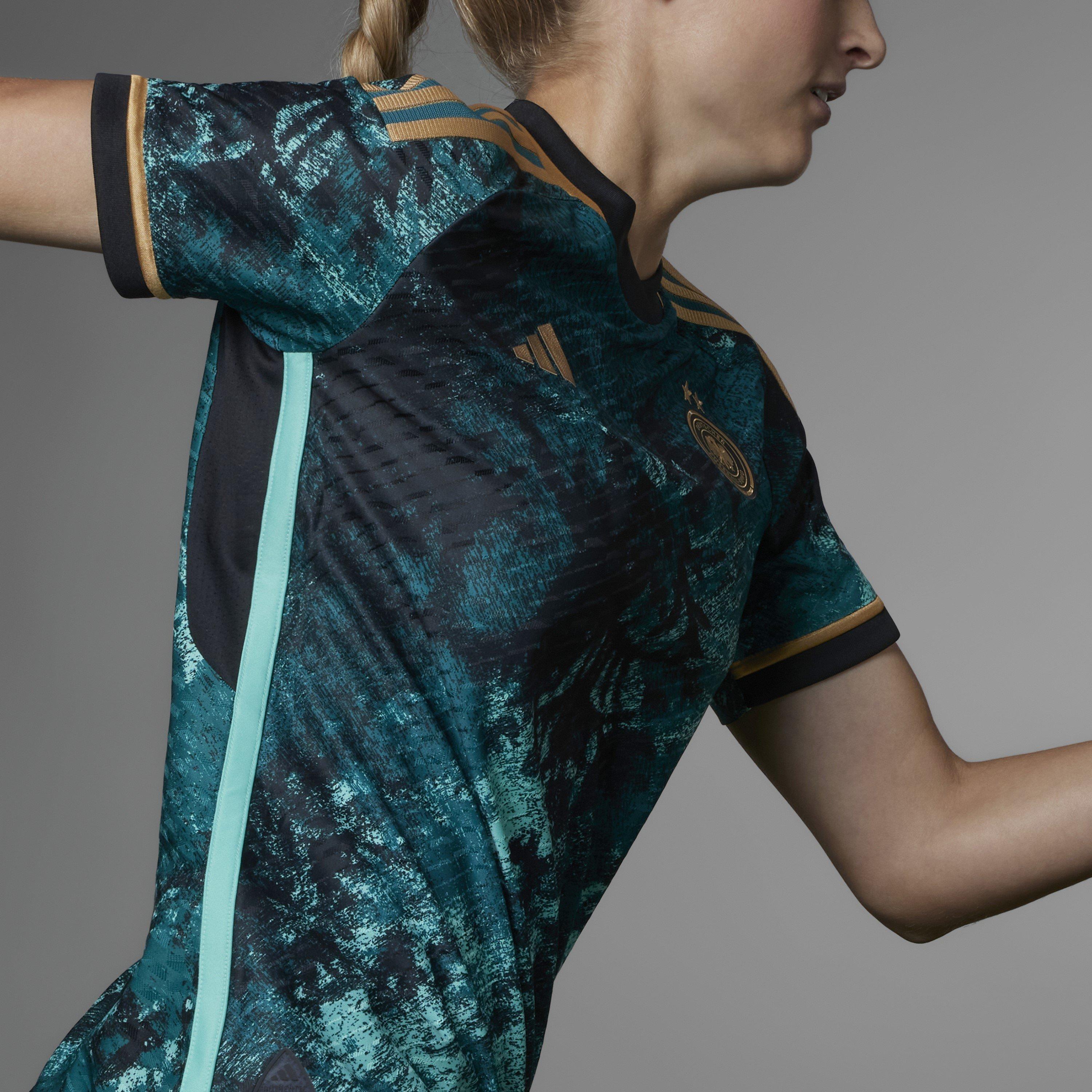 Legacy Teal - adidas - adidas Germany Authentic Away Shirt 2023 - 5