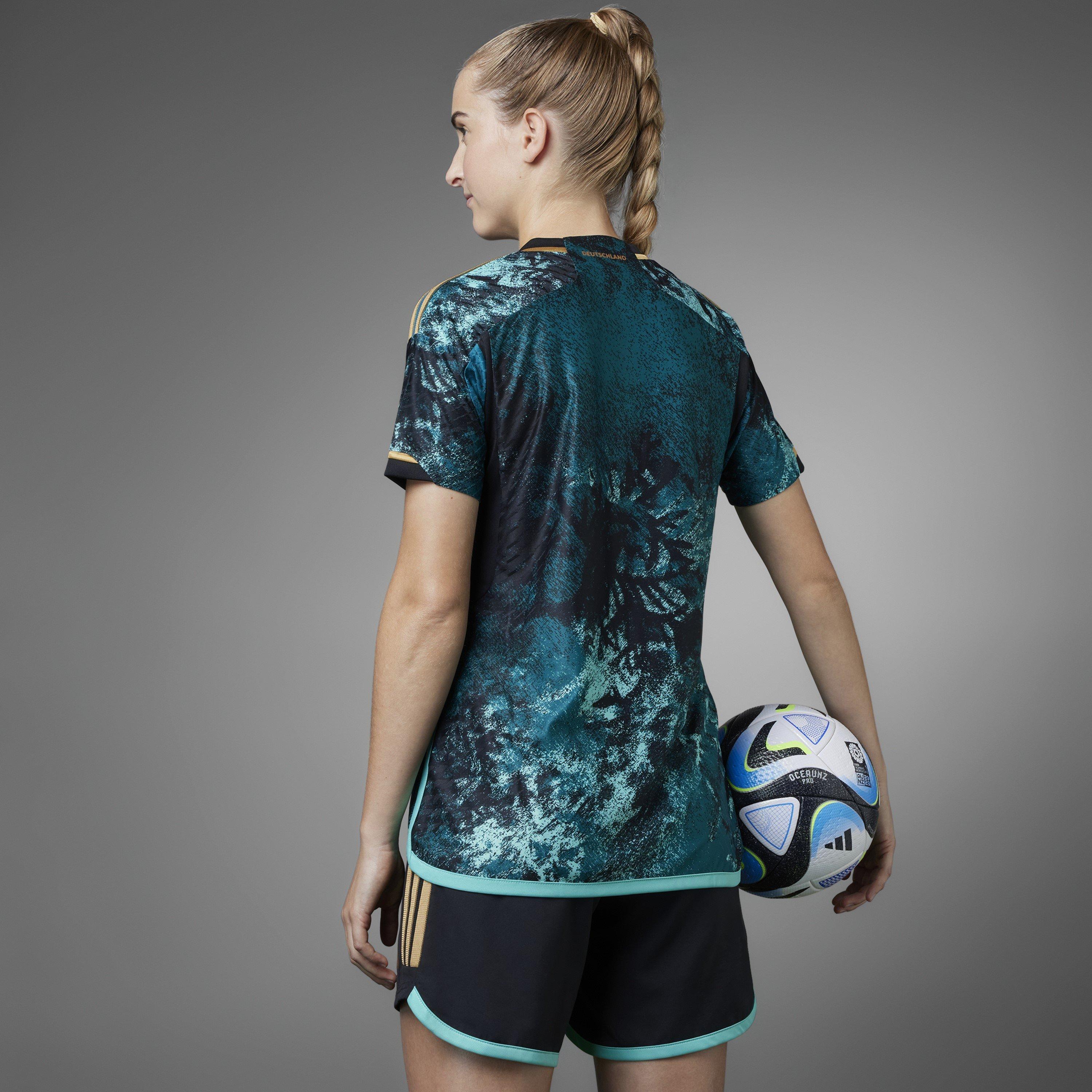 Legacy Teal - adidas - adidas Germany Authentic Away Shirt 2023 - 6