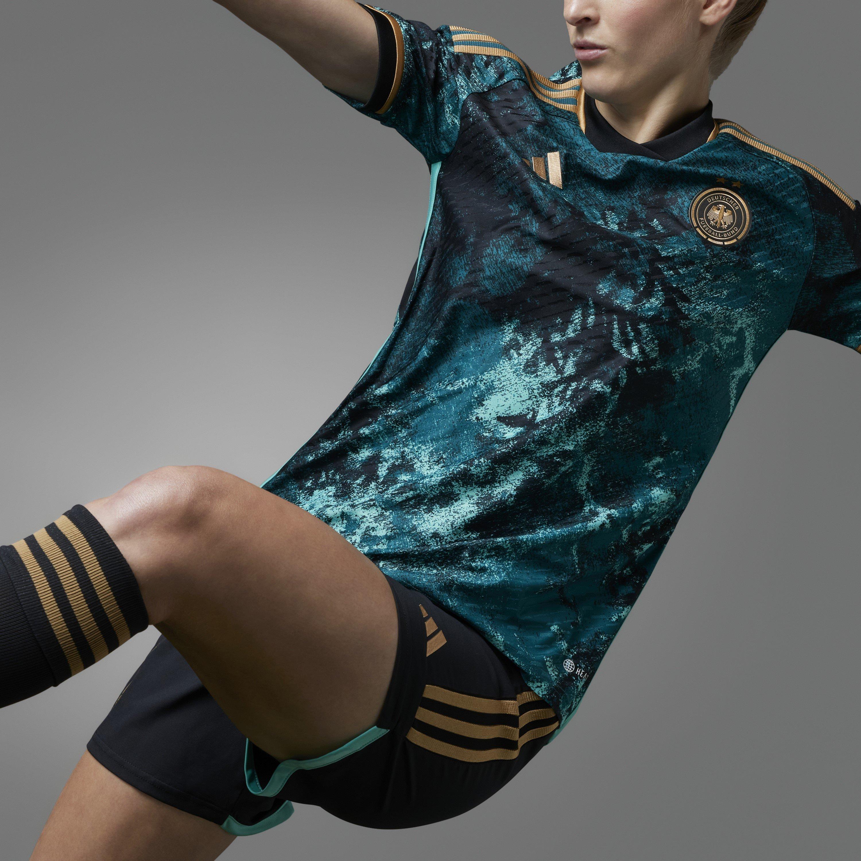 Legacy Teal - adidas - adidas Germany Authentic Away Shirt 2023 - 9