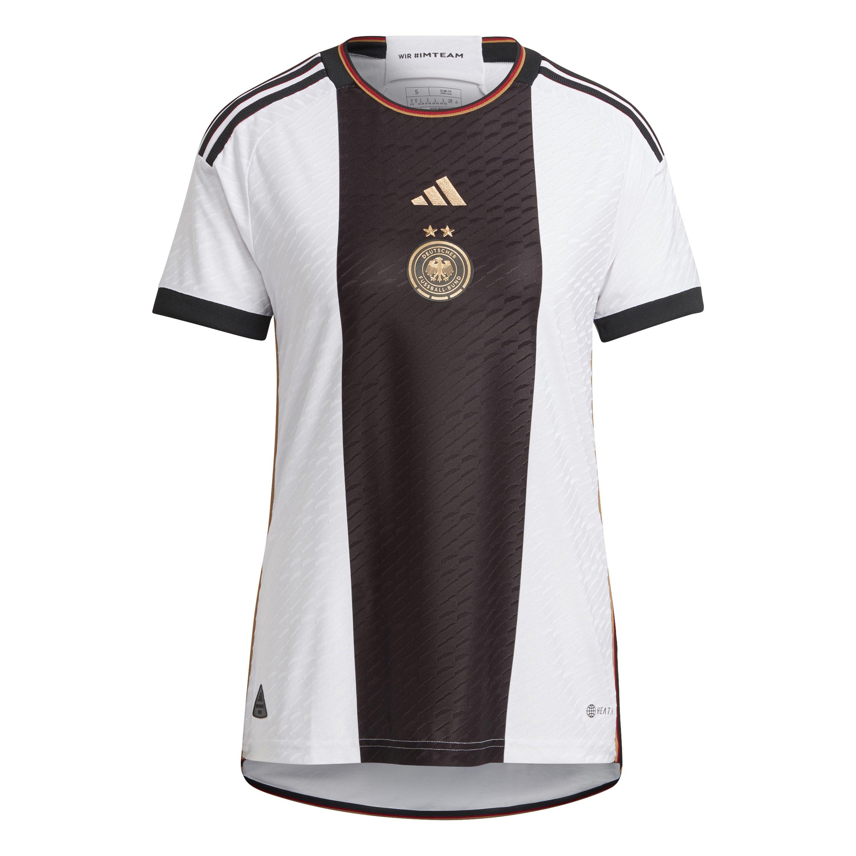 Adidas Women's Germany Authentic Home Shirt 2022 - White - 12 (M)