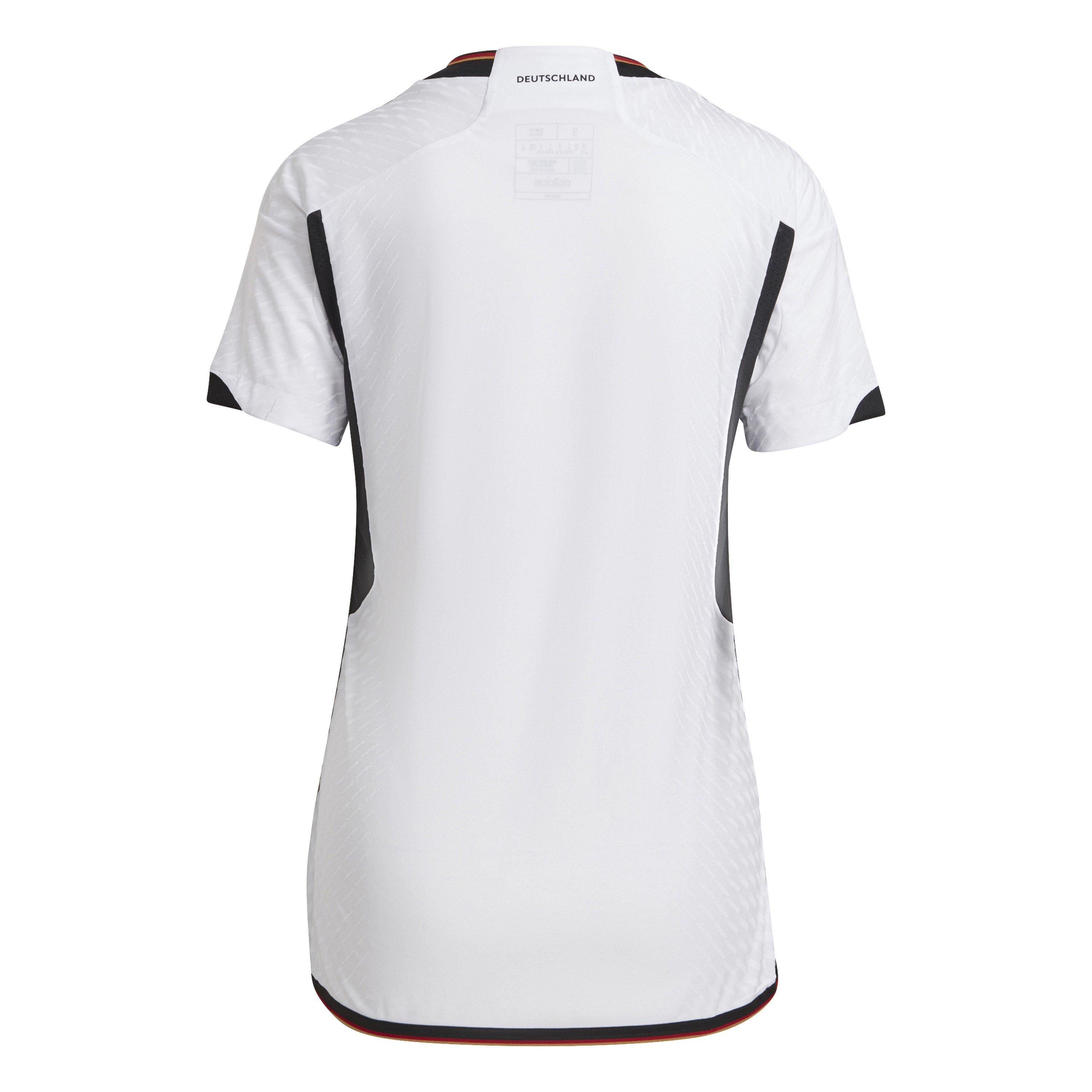 White - adidas - adidas Germany Authentic Home Shirt 2022 - 2
