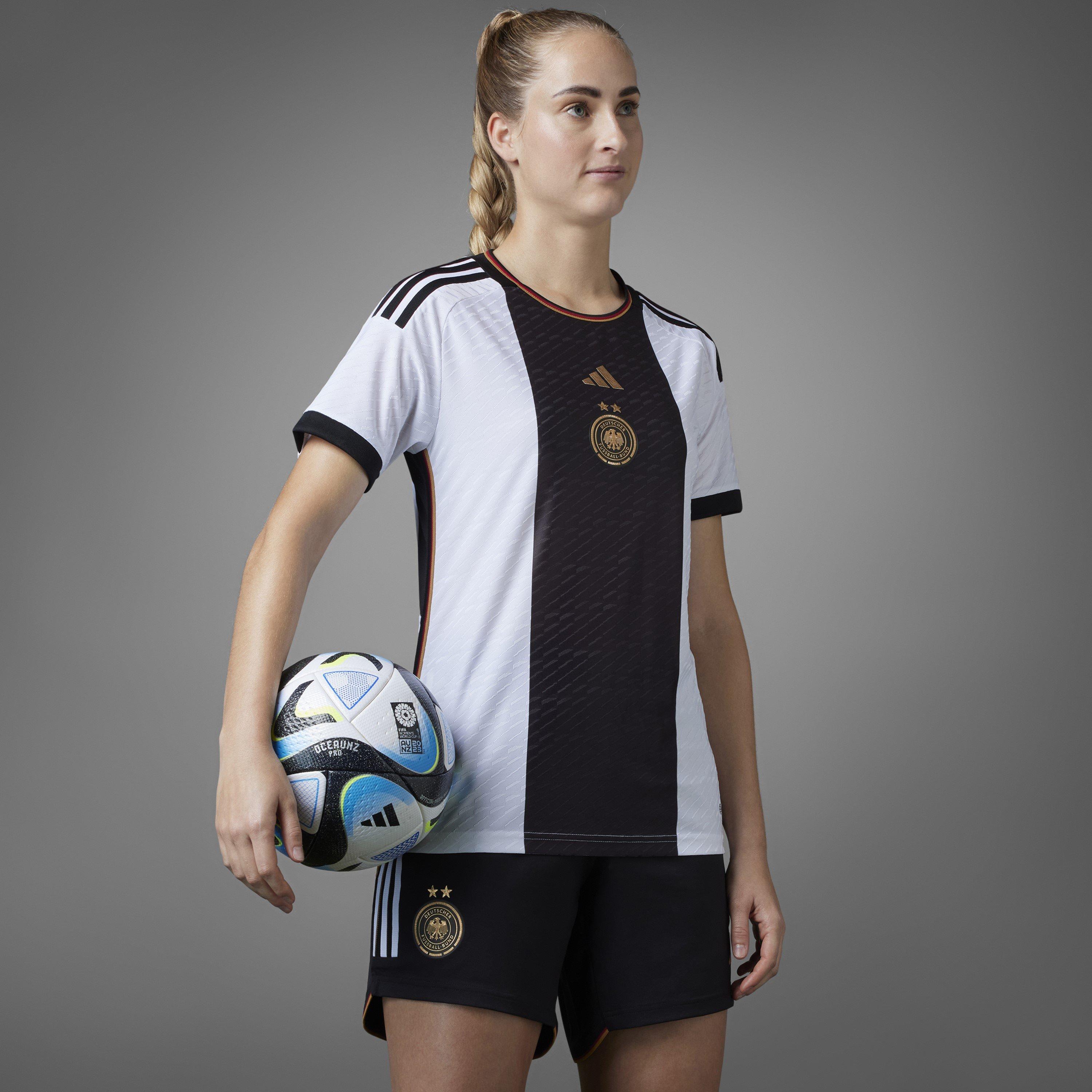 White - adidas - adidas Germany Authentic Home Shirt 2022 - 3
