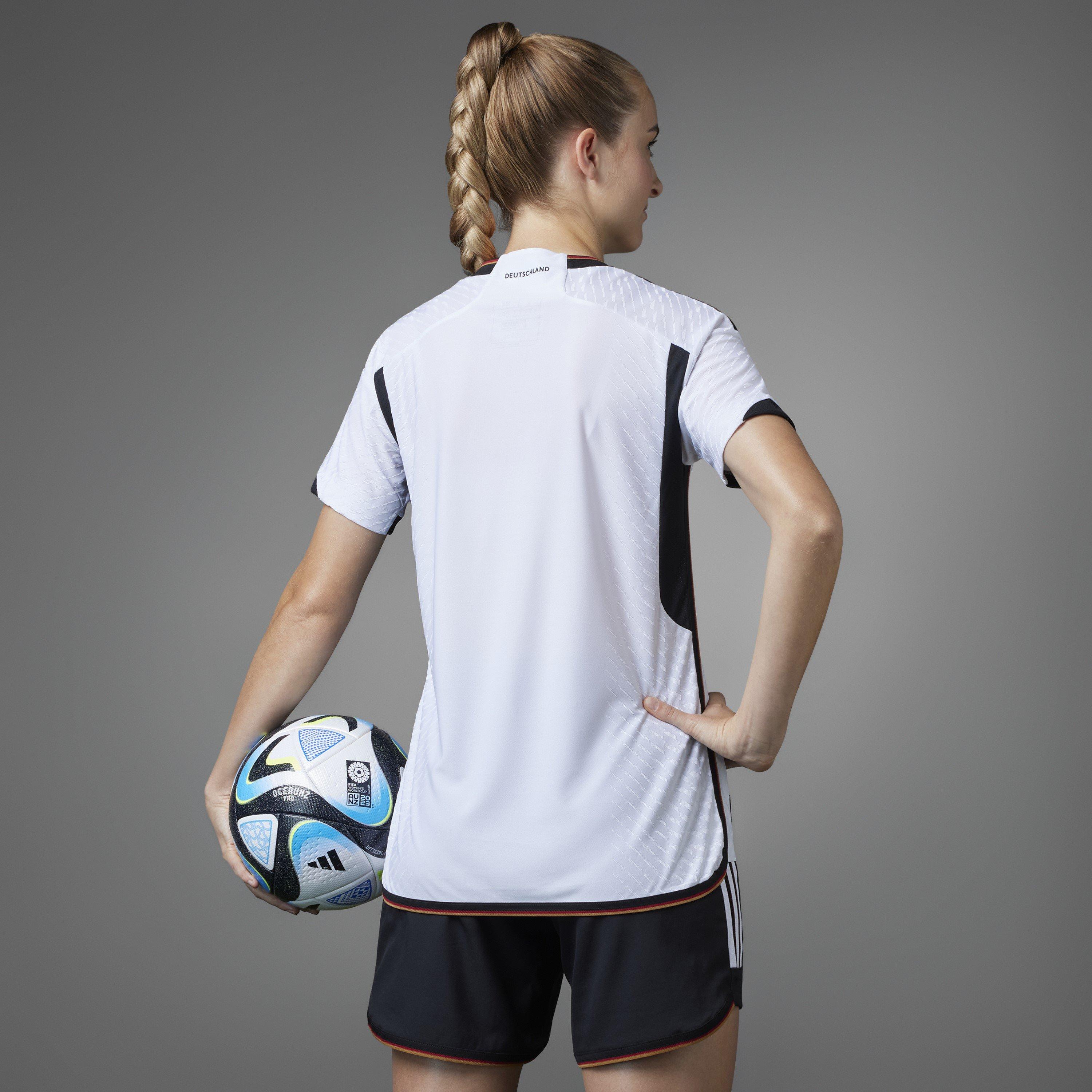 White - adidas - adidas Germany Authentic Home Shirt 2022 - 6