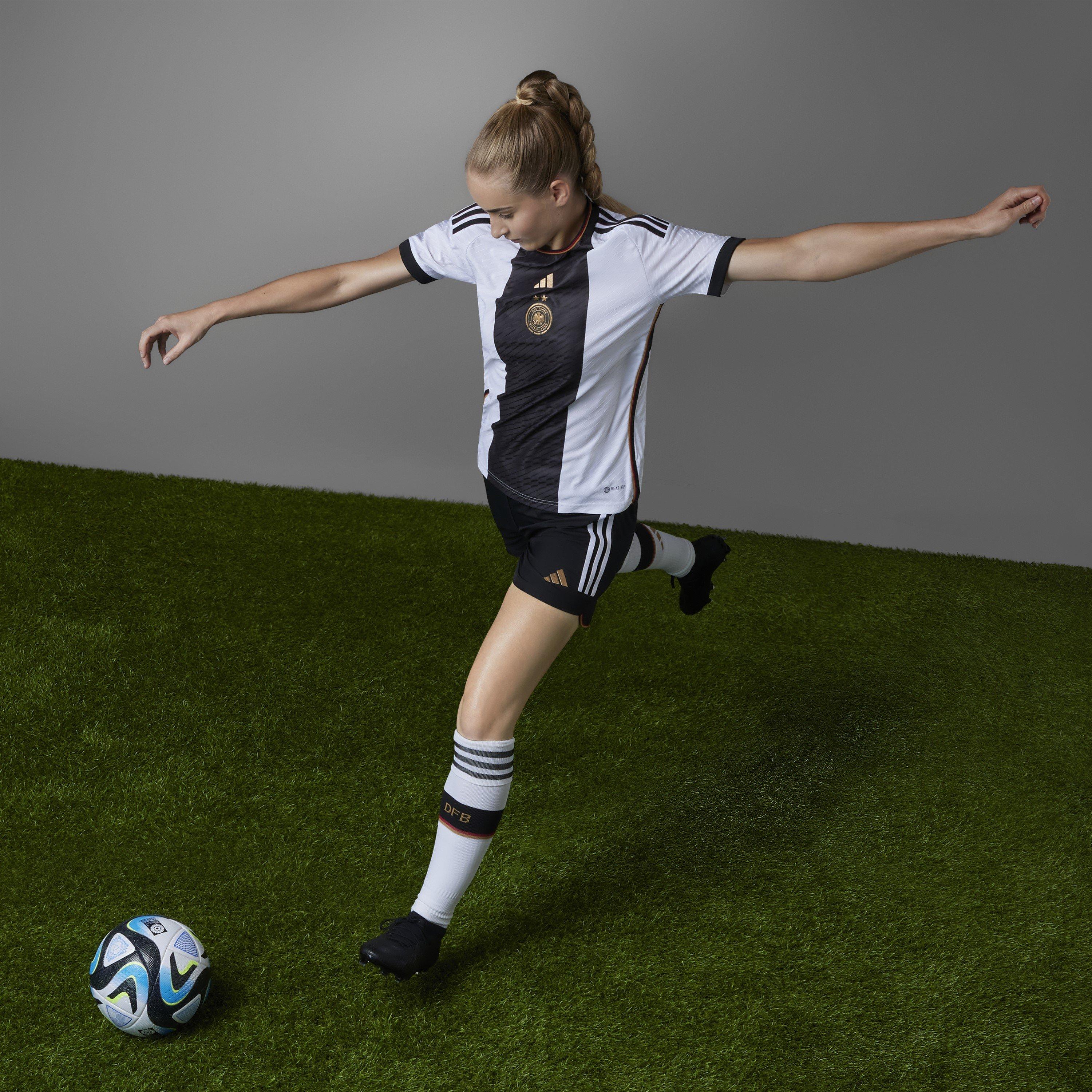 White - adidas - adidas Germany Authentic Home Shirt 2022 - 7