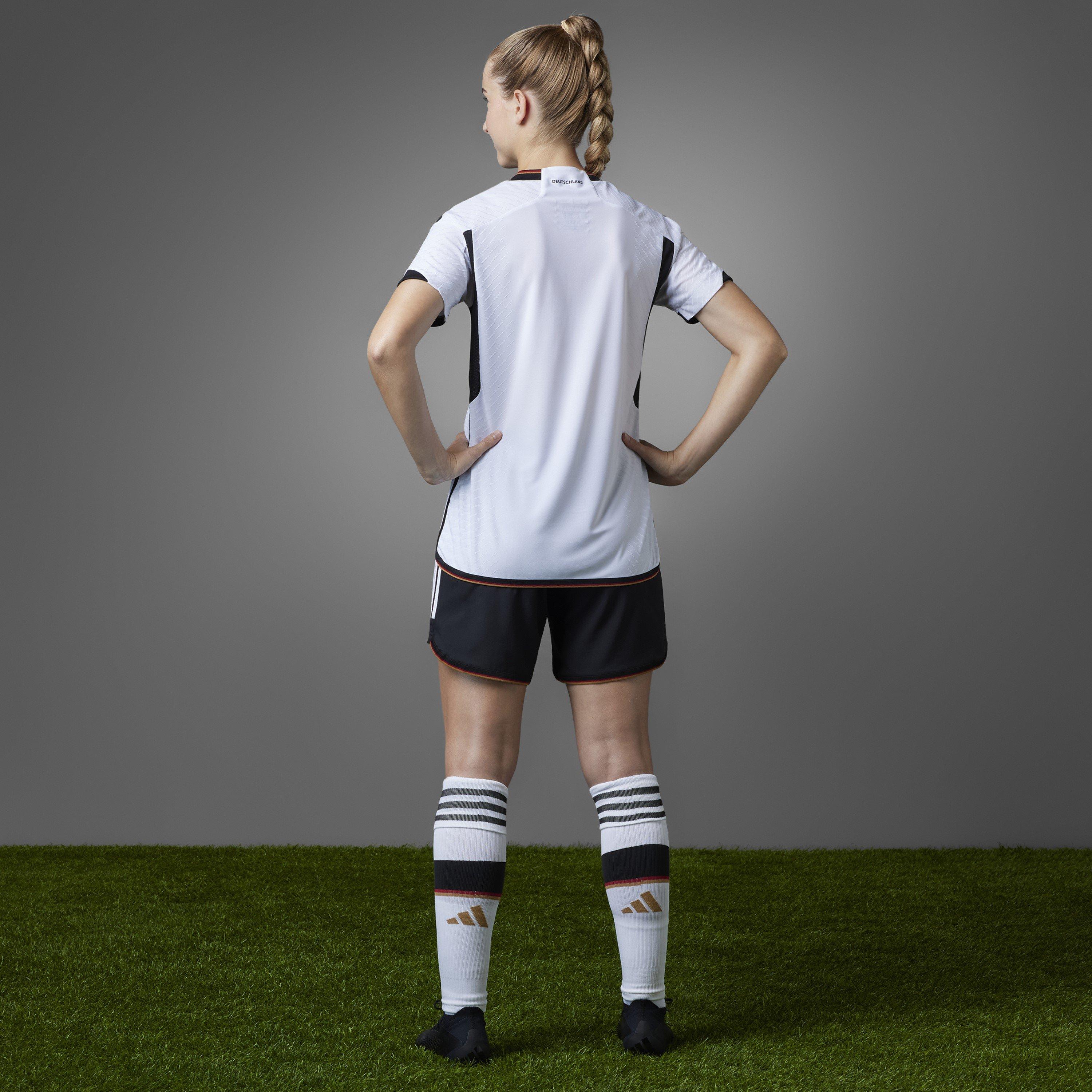 White - adidas - adidas Germany Authentic Home Shirt 2022 - 9