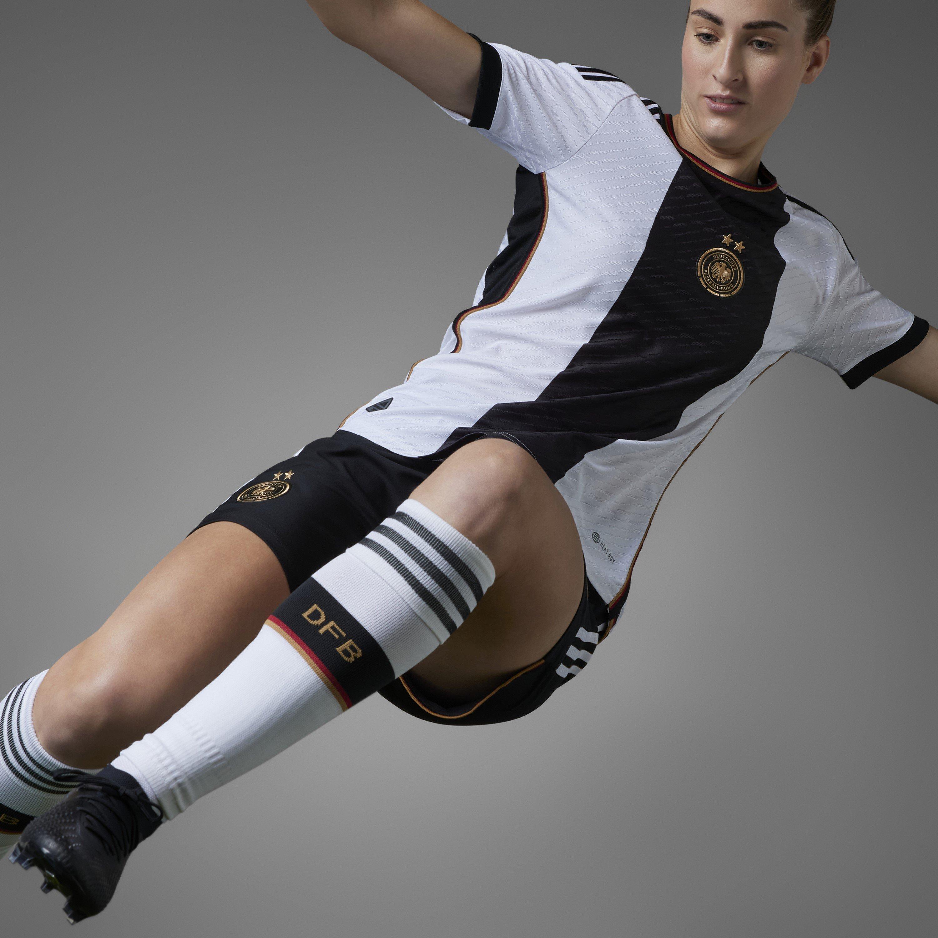 White - adidas - adidas Germany Authentic Home Shirt 2022 - 10