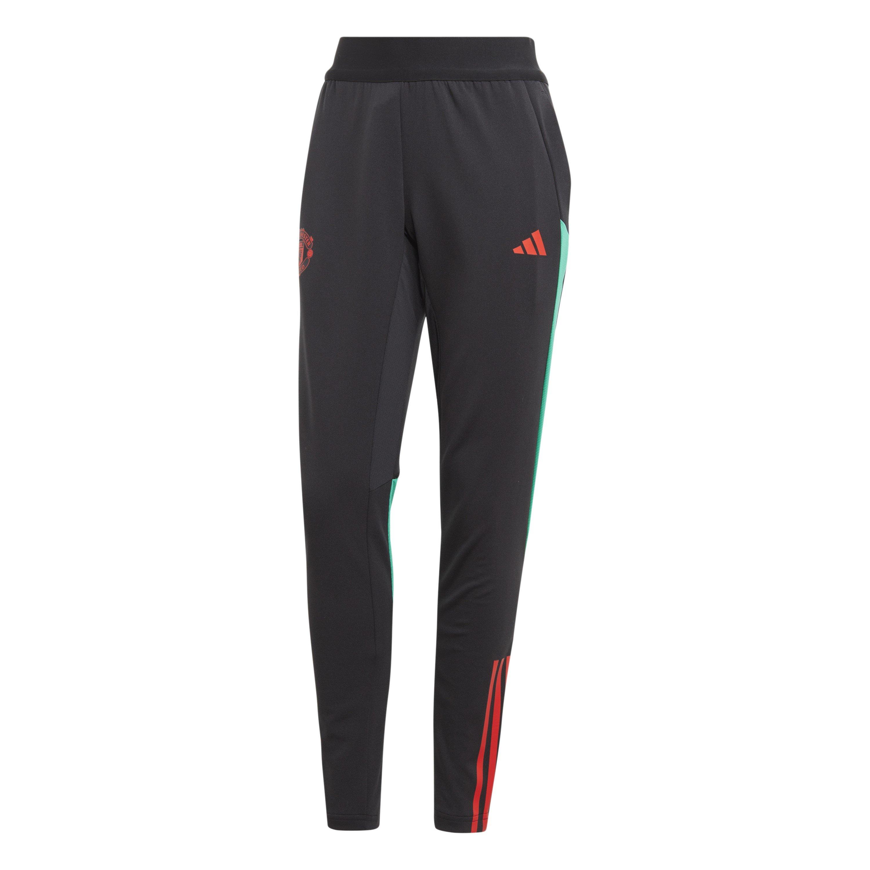 Adidas Women's Manchester United Tracksuit Bottoms - Black - 8 (XS)