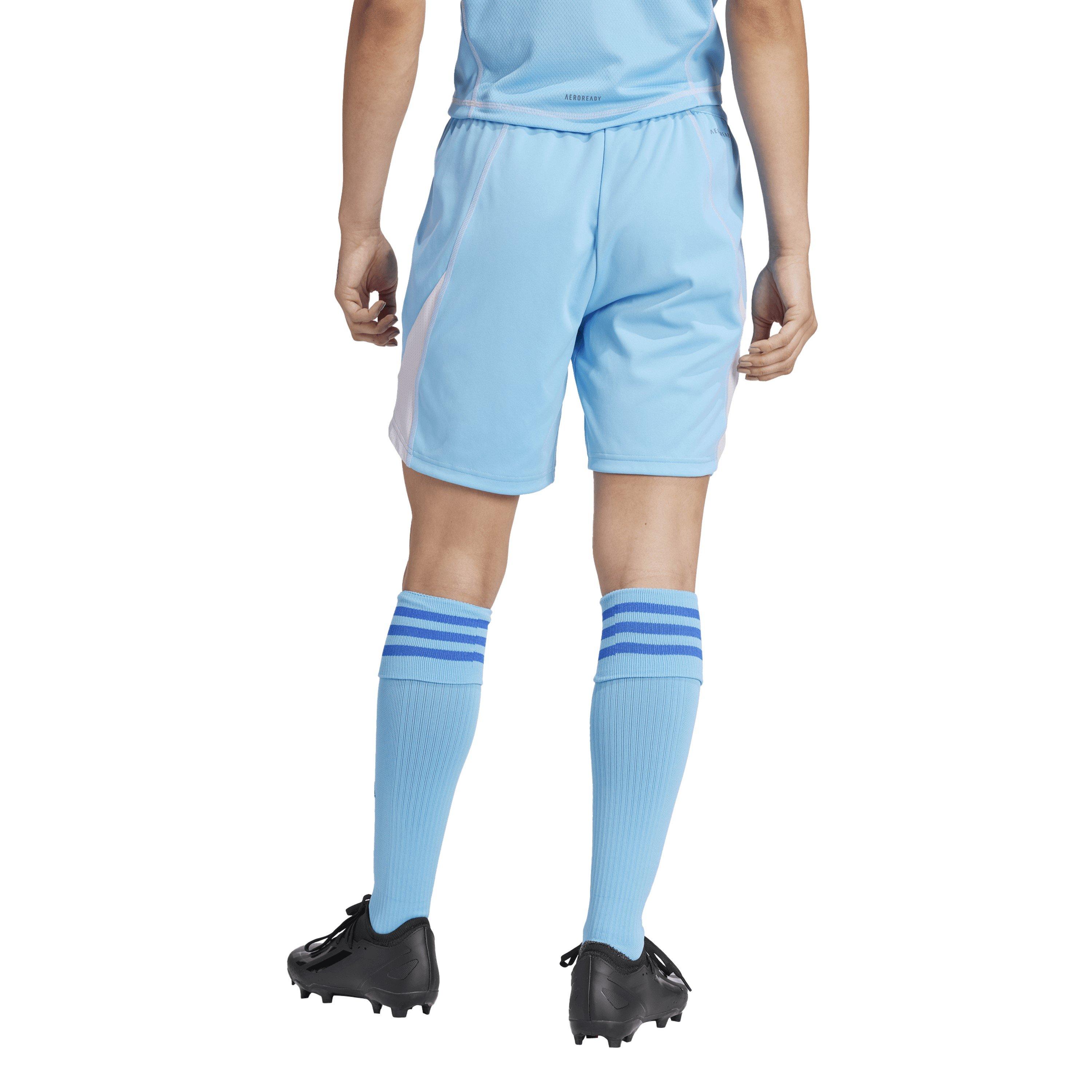 Semi Blue Burst - adidas - Women's Goalkeeper Shorts - 3