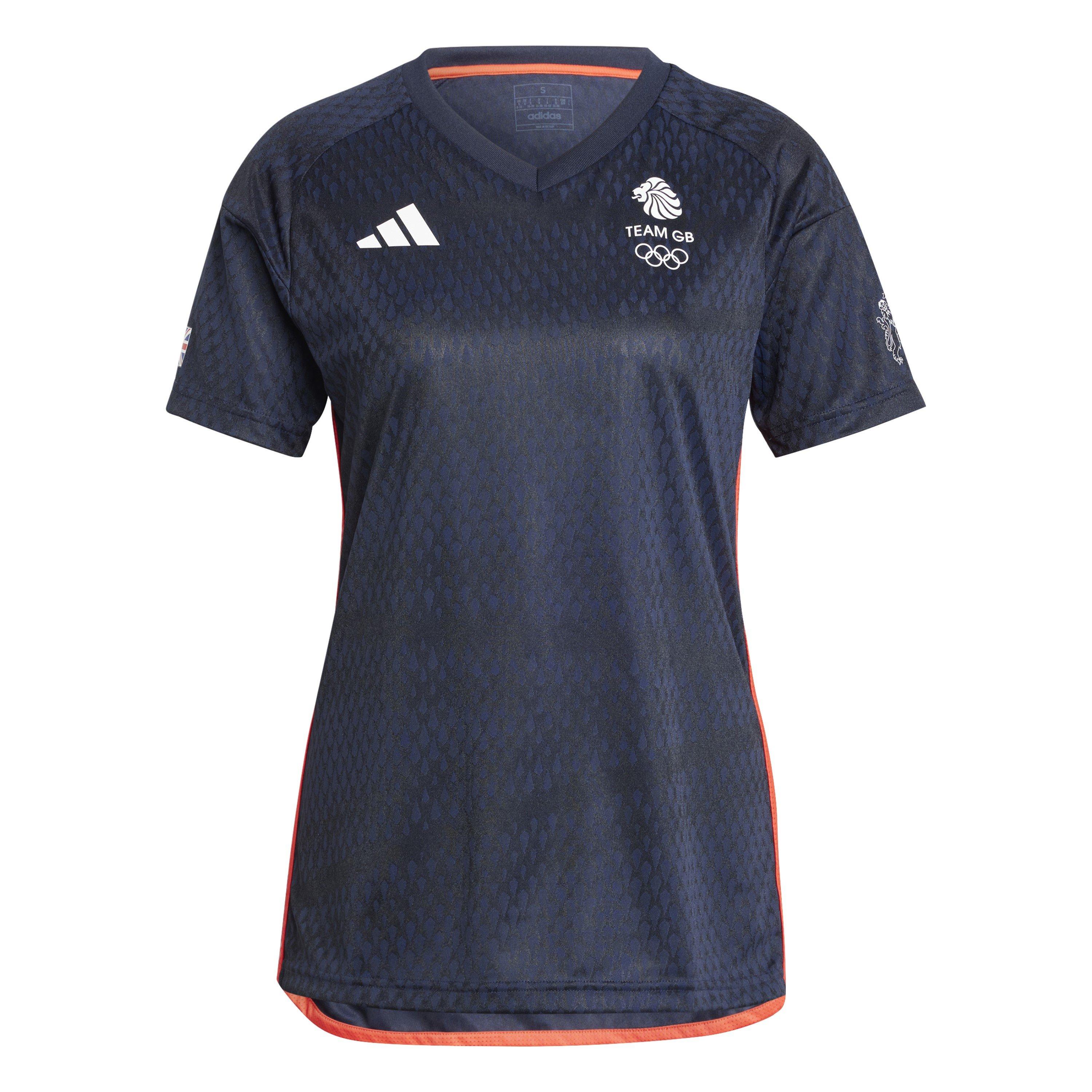 Legend Ink - adidas - Women's Great Britain Short Sleeve T-Shirt - 1