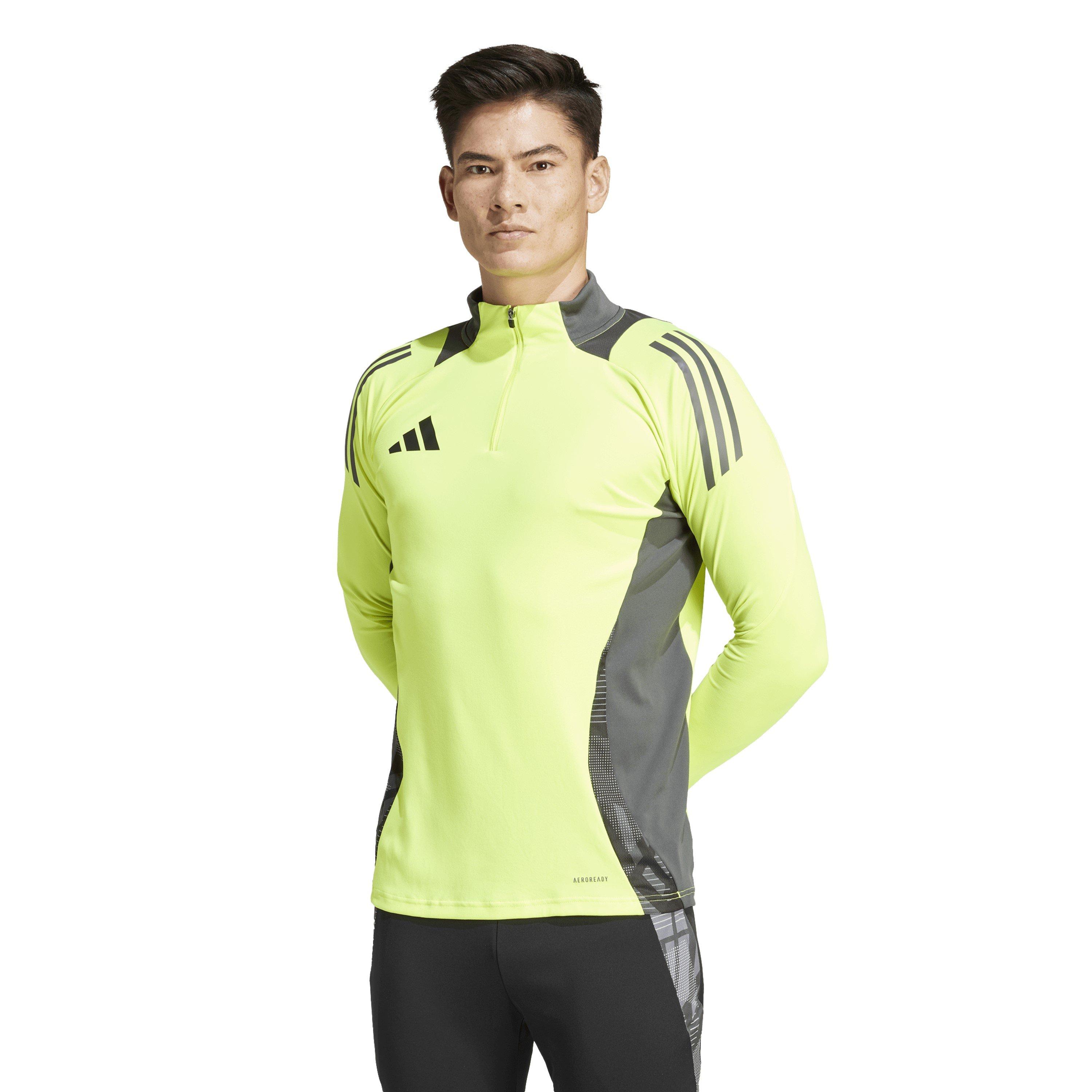 Solar Yellow - adidas - Men's Tiro24 C Quarter Zip Fleece - 2
