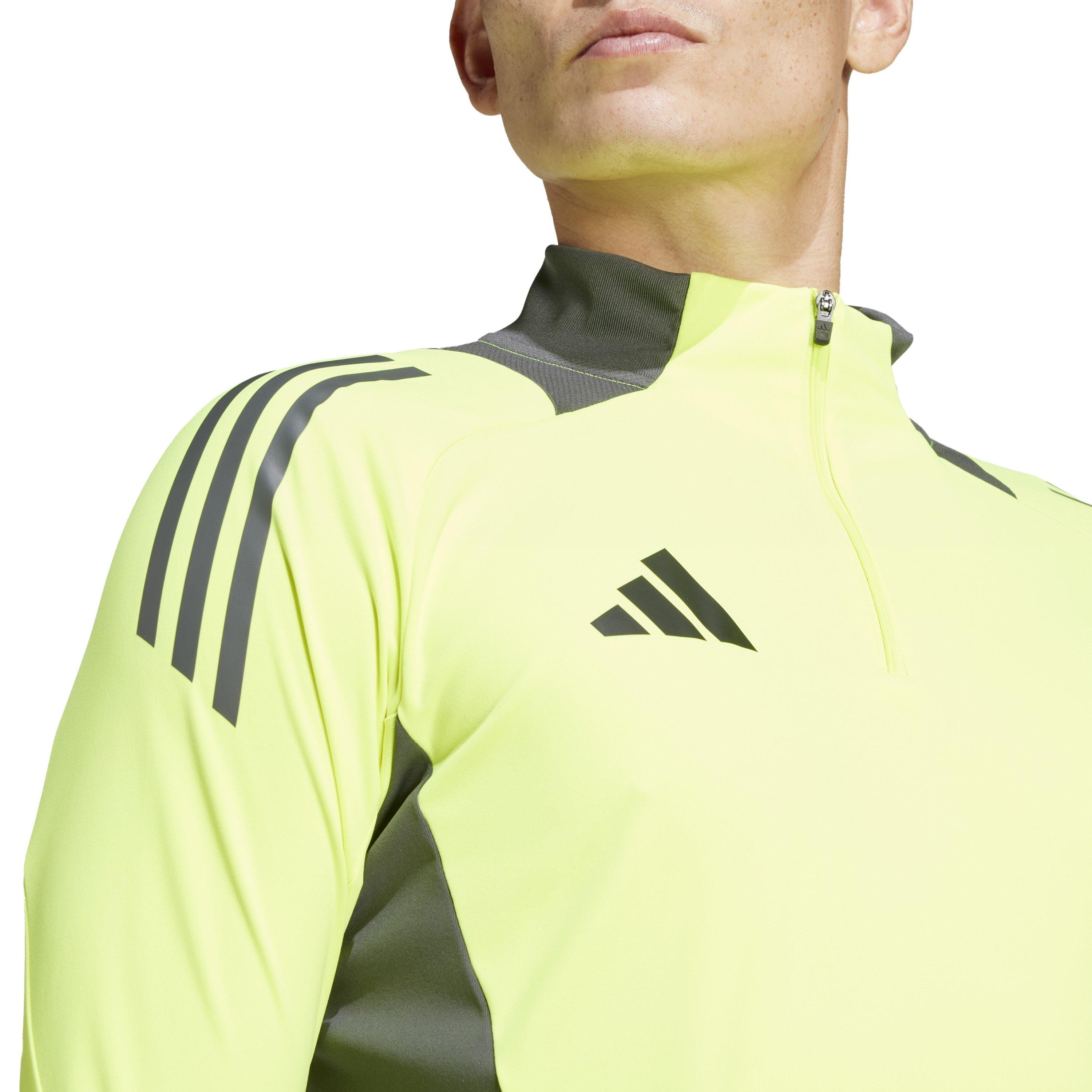 Solar Yellow - adidas - Men's Tiro24 C Quarter Zip Fleece - 4