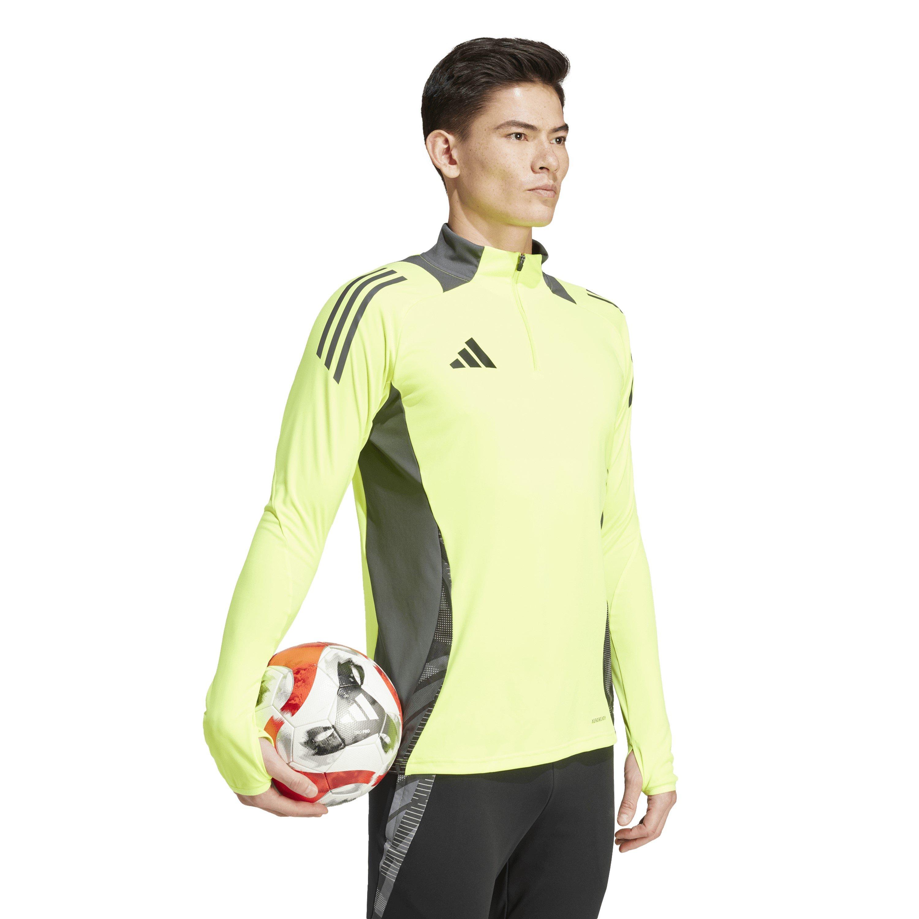 Solar Yellow - adidas - Men's Tiro24 C Quarter Zip Fleece - 6