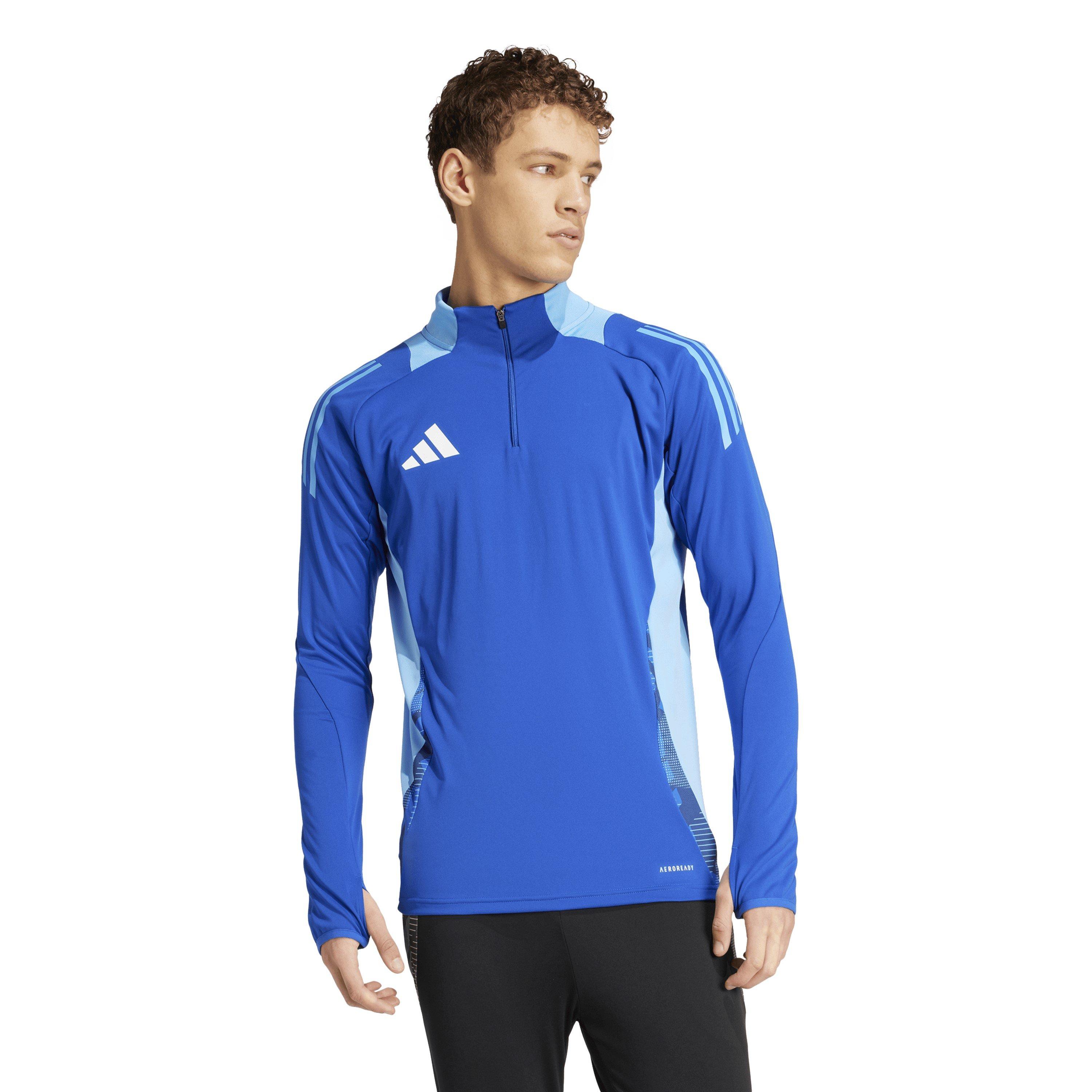 Royal Blue - adidas - Tiro24 C Tr Top Fleece Mens - 2
