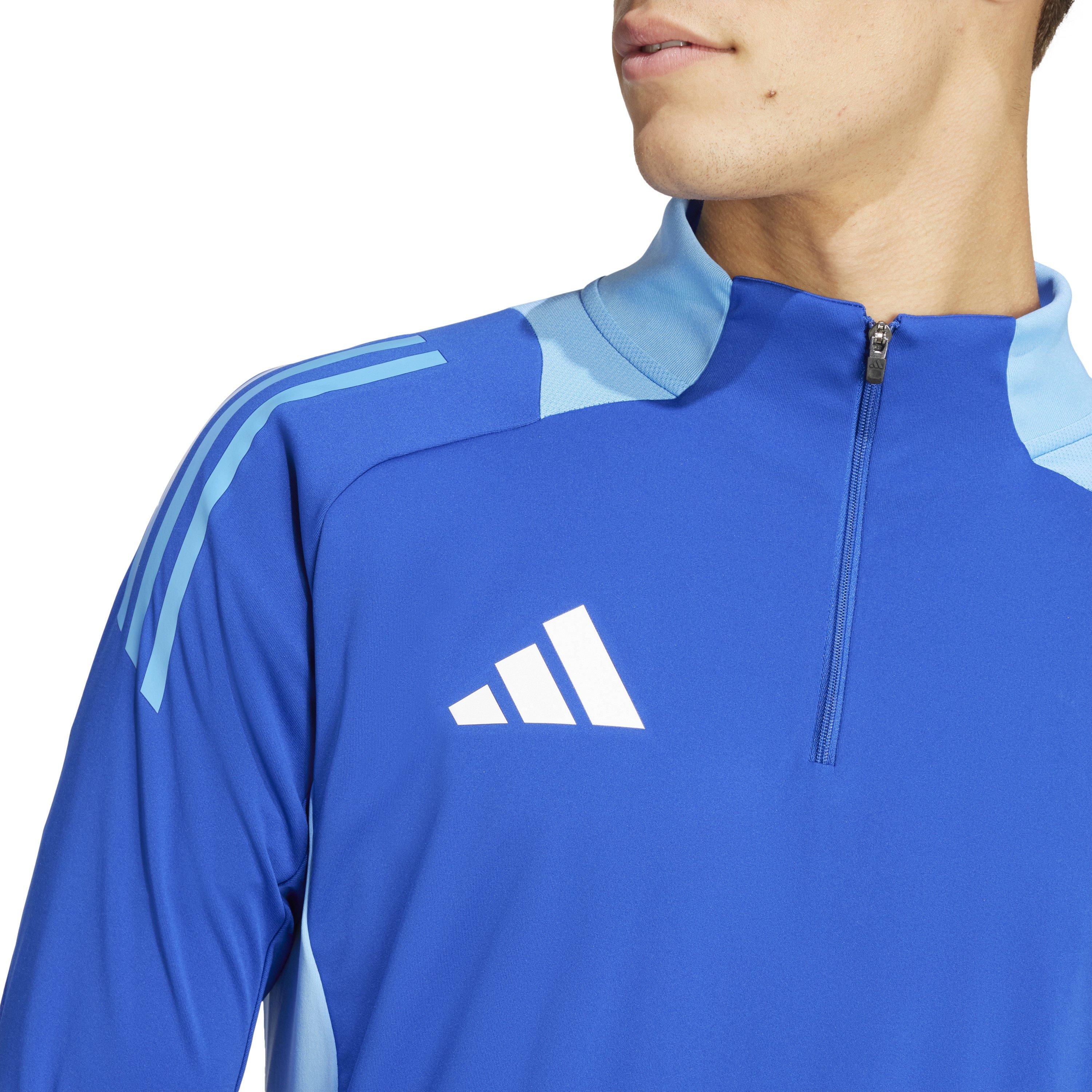 Royal Blue - adidas - Tiro24 C Tr Top Fleece Mens - 4