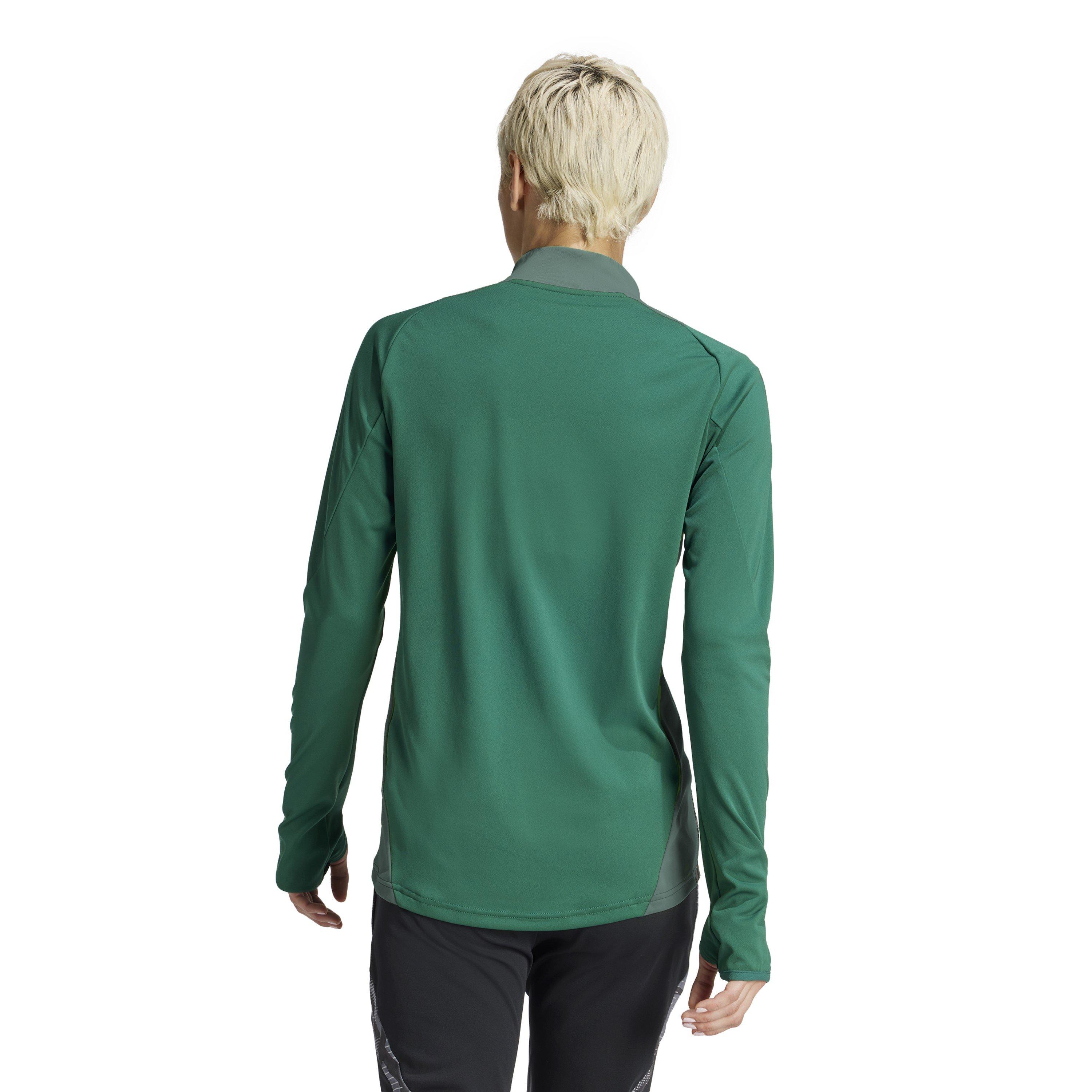 Dark Green - adidas - Tiro24 C Trtopw Fleece Womens - 3