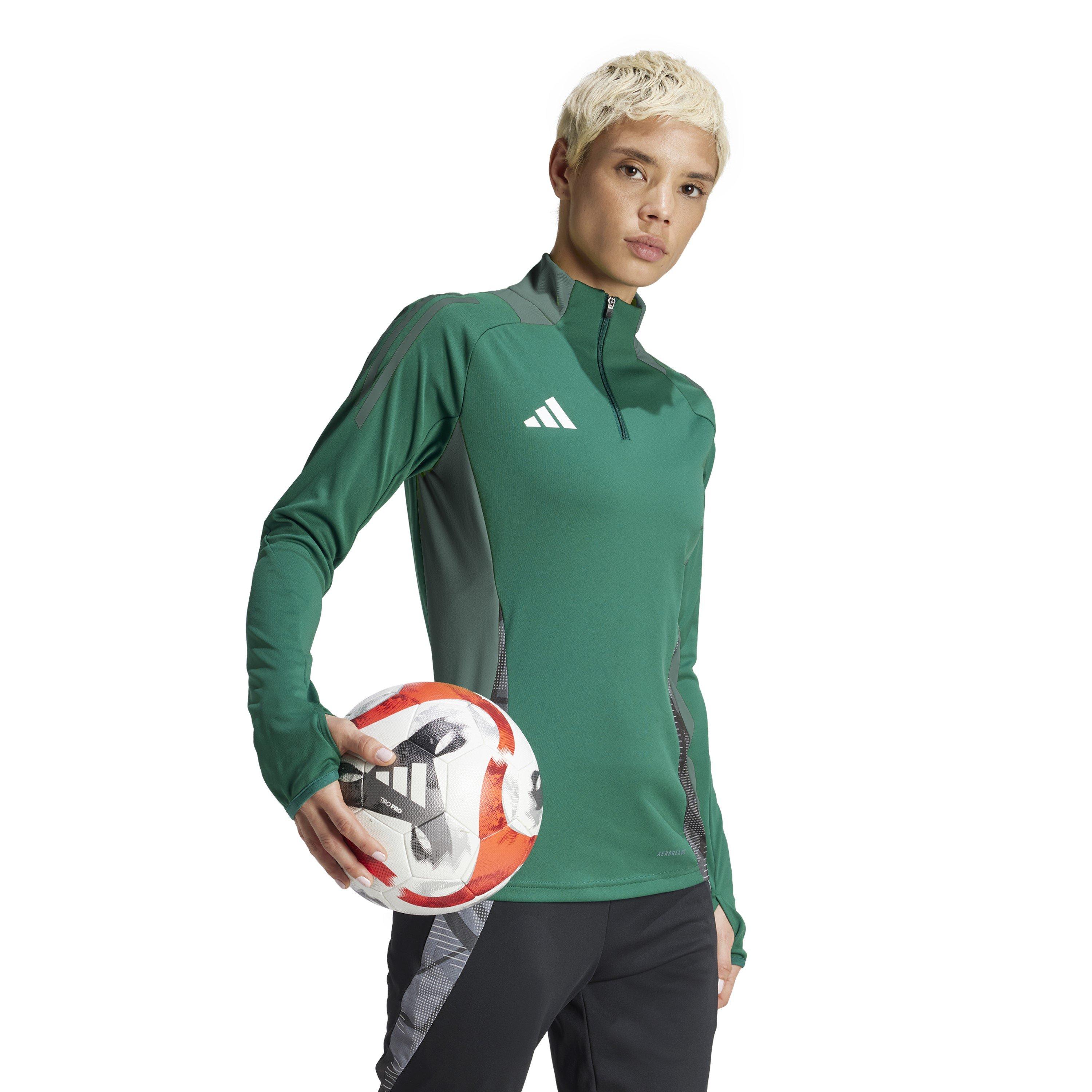 Dark Green - adidas - Tiro24 C Trtopw Fleece Womens - 6