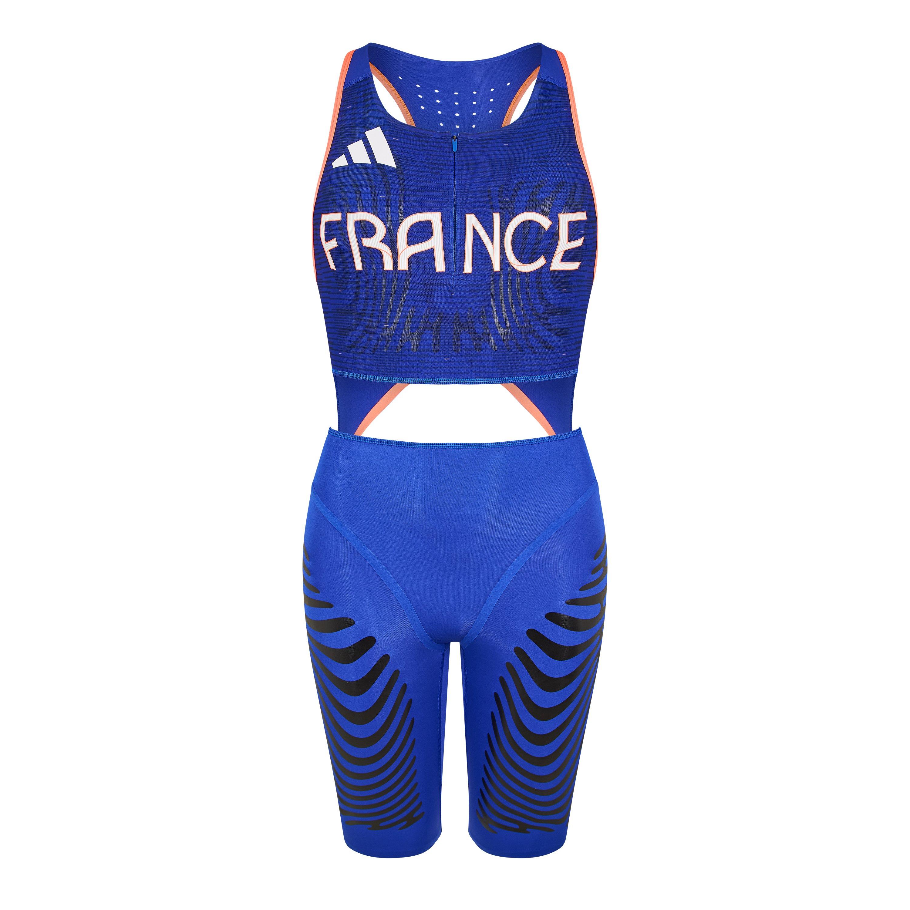 Adidas Women's Bodysuit - Semi Lucid Blue - 8 (XS)